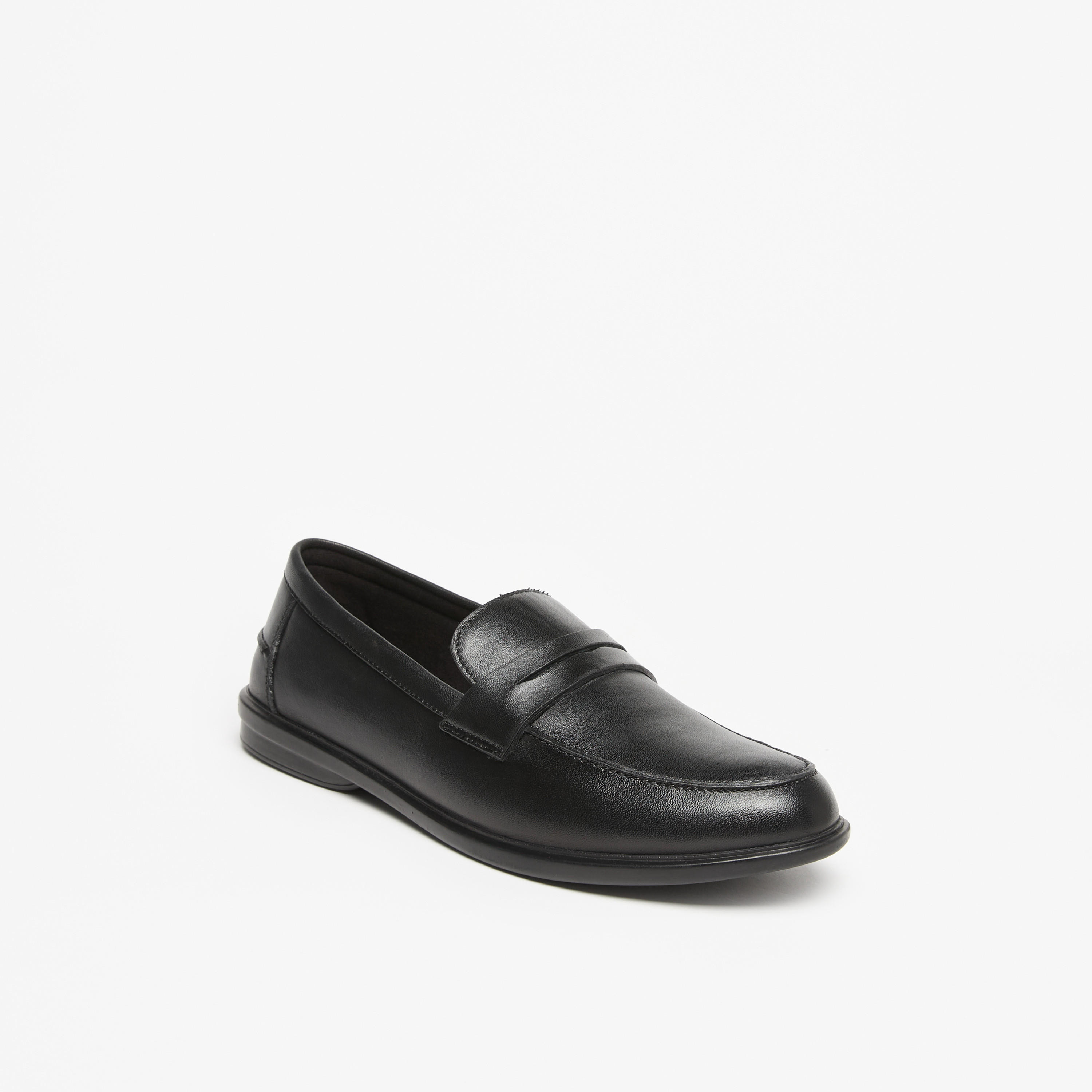 حذاء سادة سهل الارتداء من إل بي إل من شو إكسبرس-men-shoes-formalshoes-image-1
