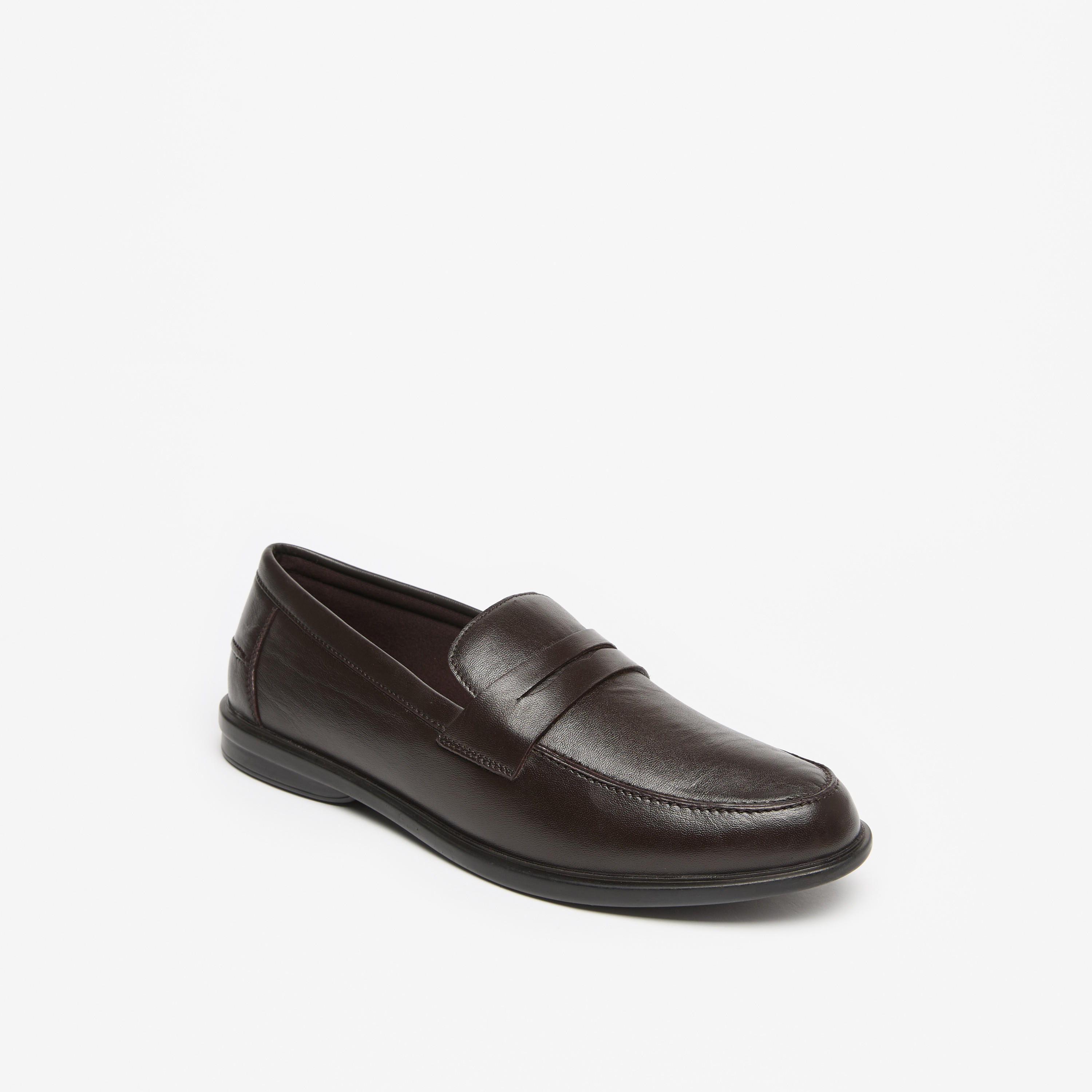 LBL by Shoexpress Solid Slip-On Loafers-men-shoes-formalshoes-image-1