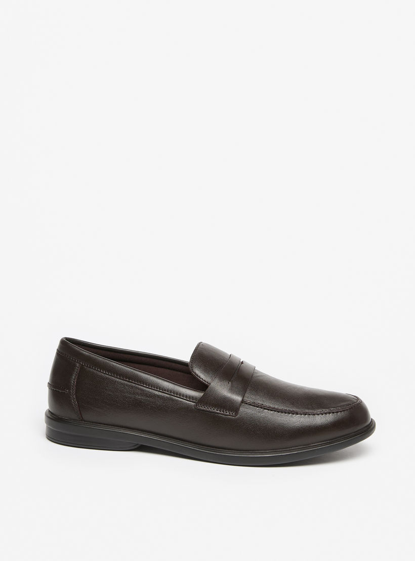 LBL by Shoexpress Solid Slip-On Loafers-men-shoes-formalshoes-image-3