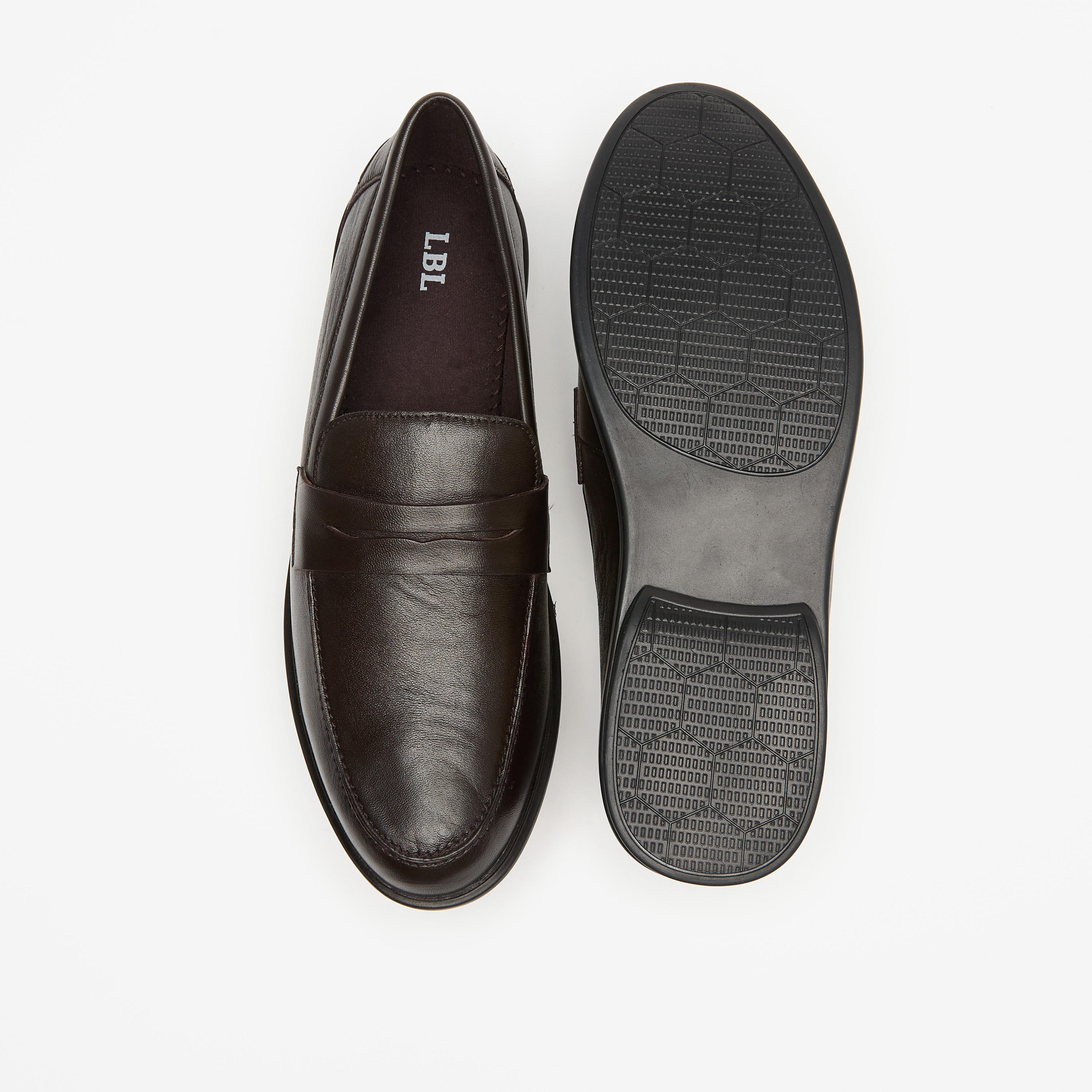 LBL by Shoexpress Solid Slip-On Loafers-men-shoes-formalshoes-image-5