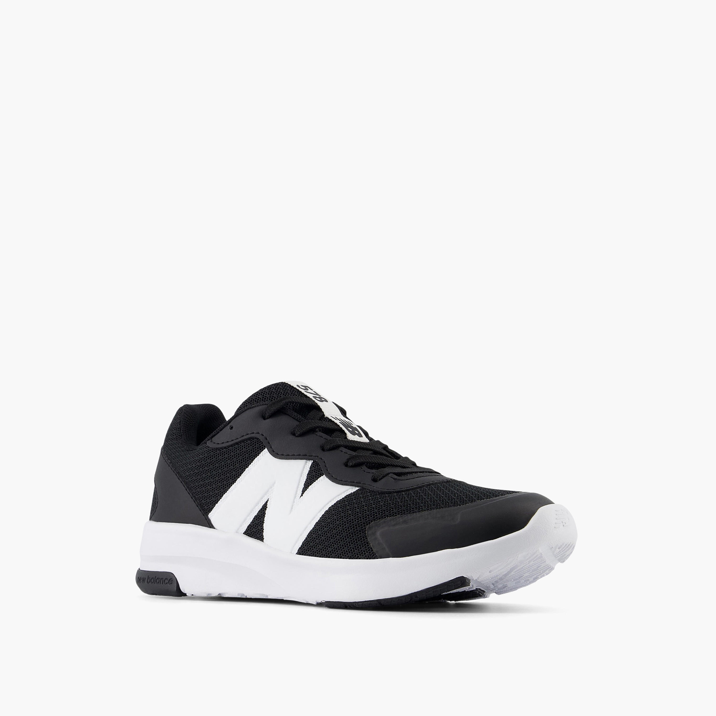New Balance Boys' Logo Detail Lace-Up Sports Shoes-boys-shoes-sports-image-1