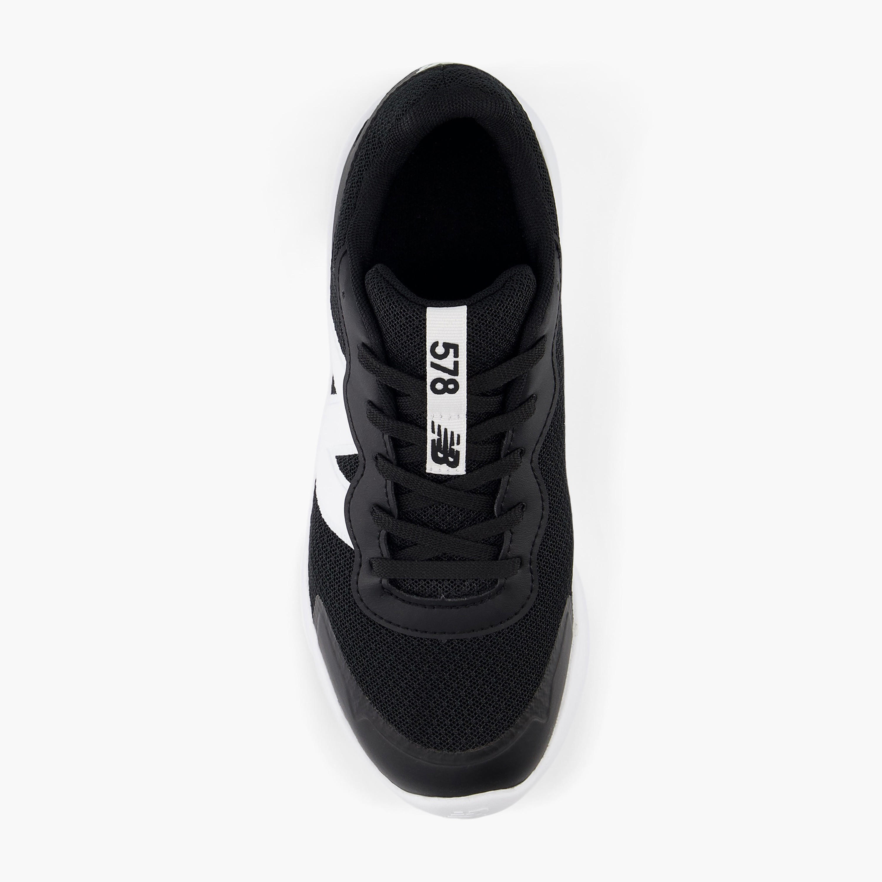 New Balance Boys' Logo Detail Lace-Up Sports Shoes-boys-shoes-sports-image-4