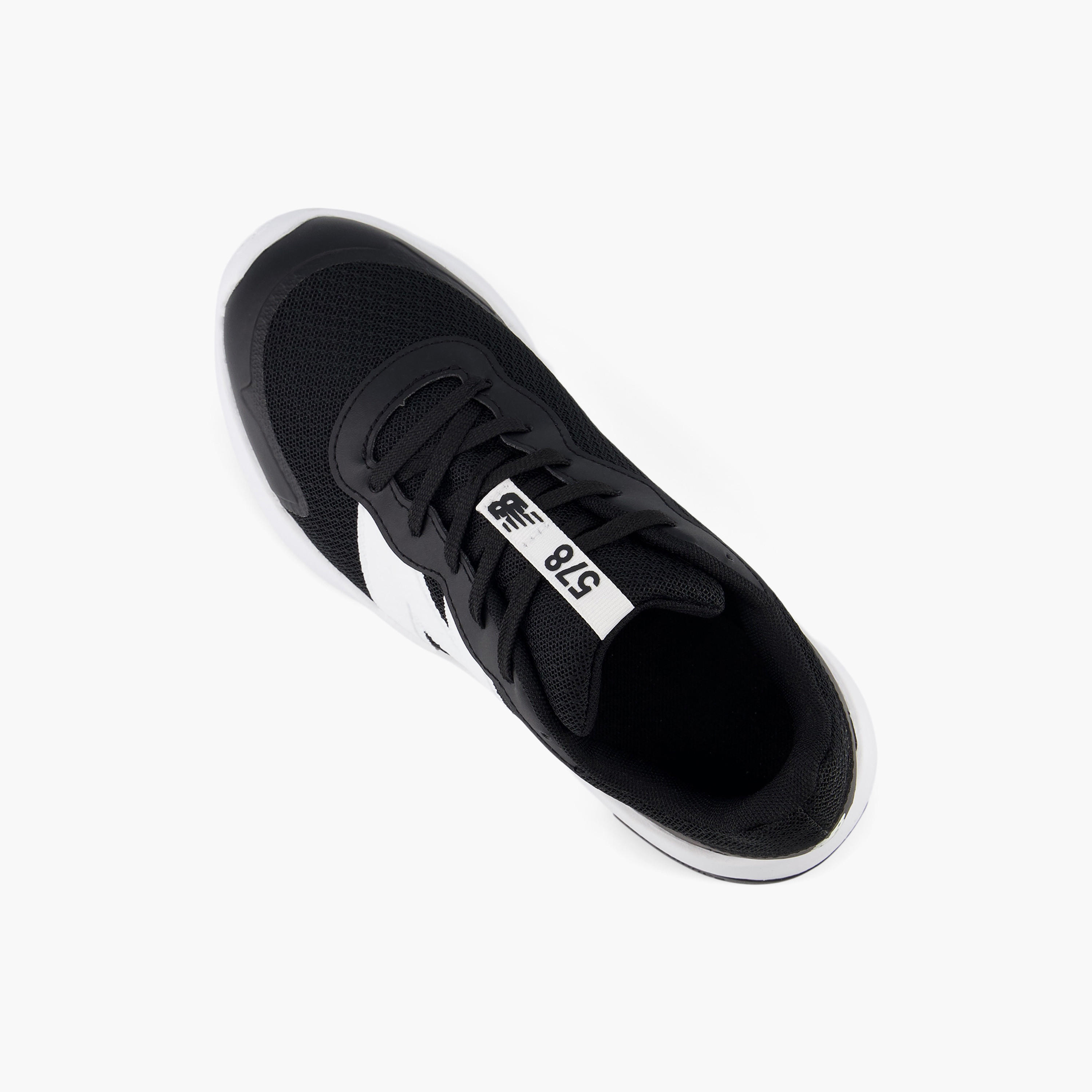 New Balance Boys' Logo Detail Lace-Up Sports Shoes-boys-shoes-sports-image-6