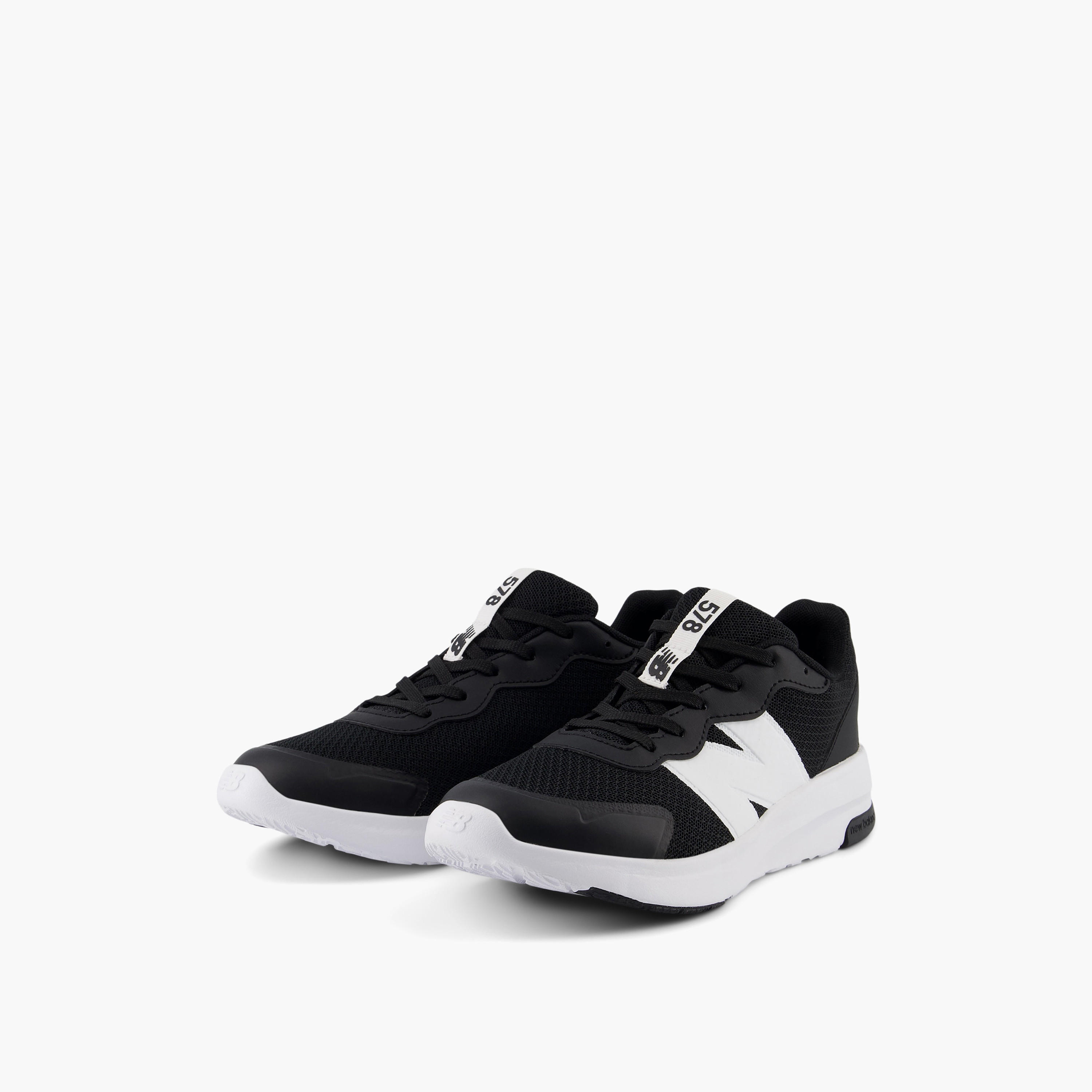 New Balance Boys' Logo Detail Lace-Up Sports Shoes-boys-shoes-sports-image-7