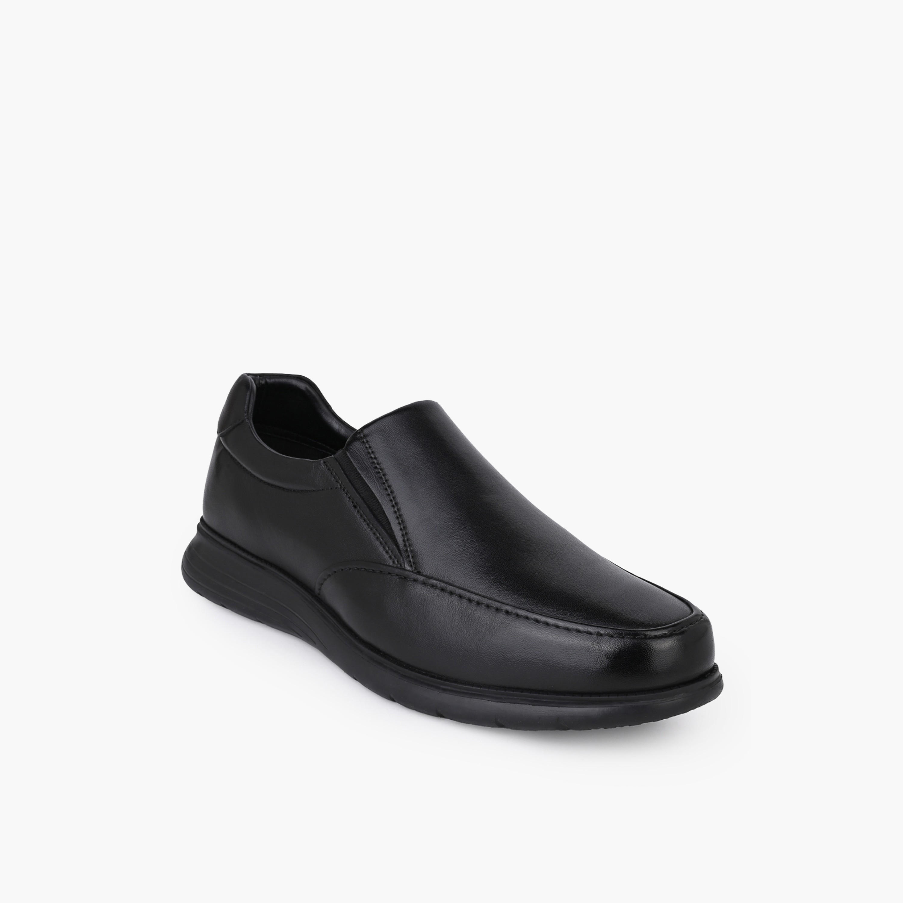 LBL by Shoexpress Men Leather Slip-On Loafers-men-shoes-formalshoes-image-2