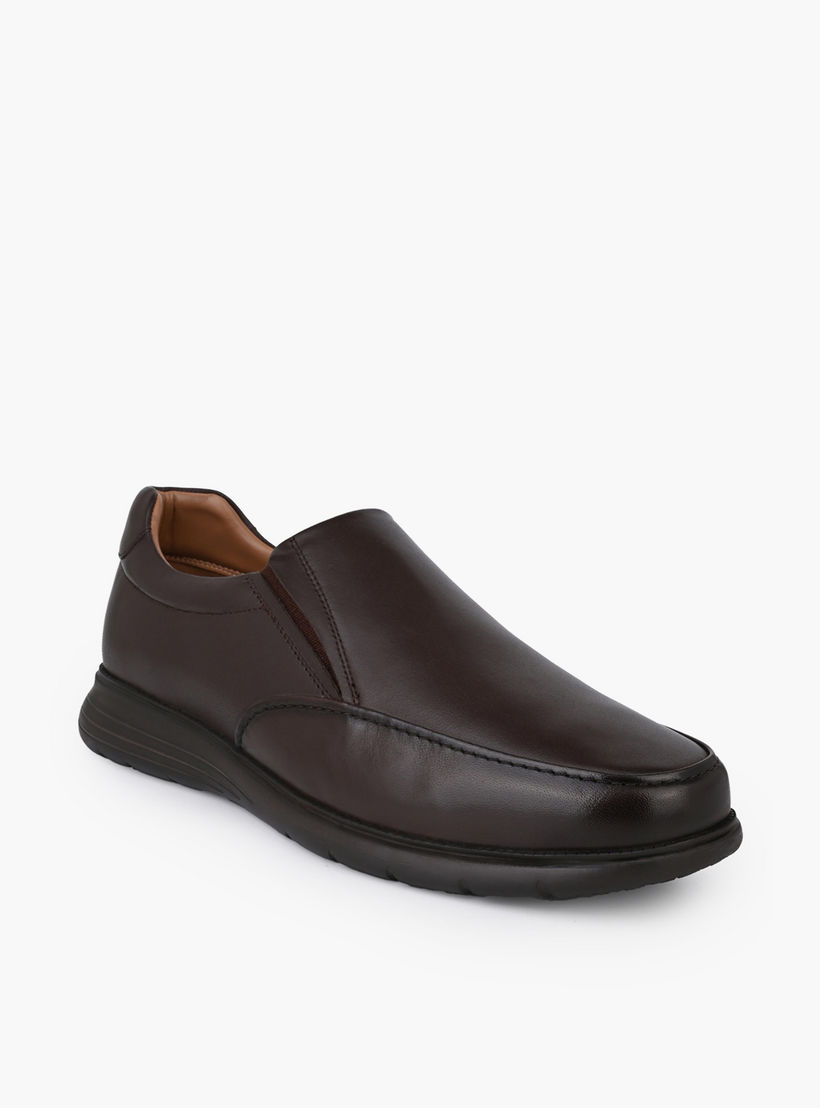 LBL by Shoexpress Men Leather Slip-On Loafers-men-shoes-formalshoes-image-2