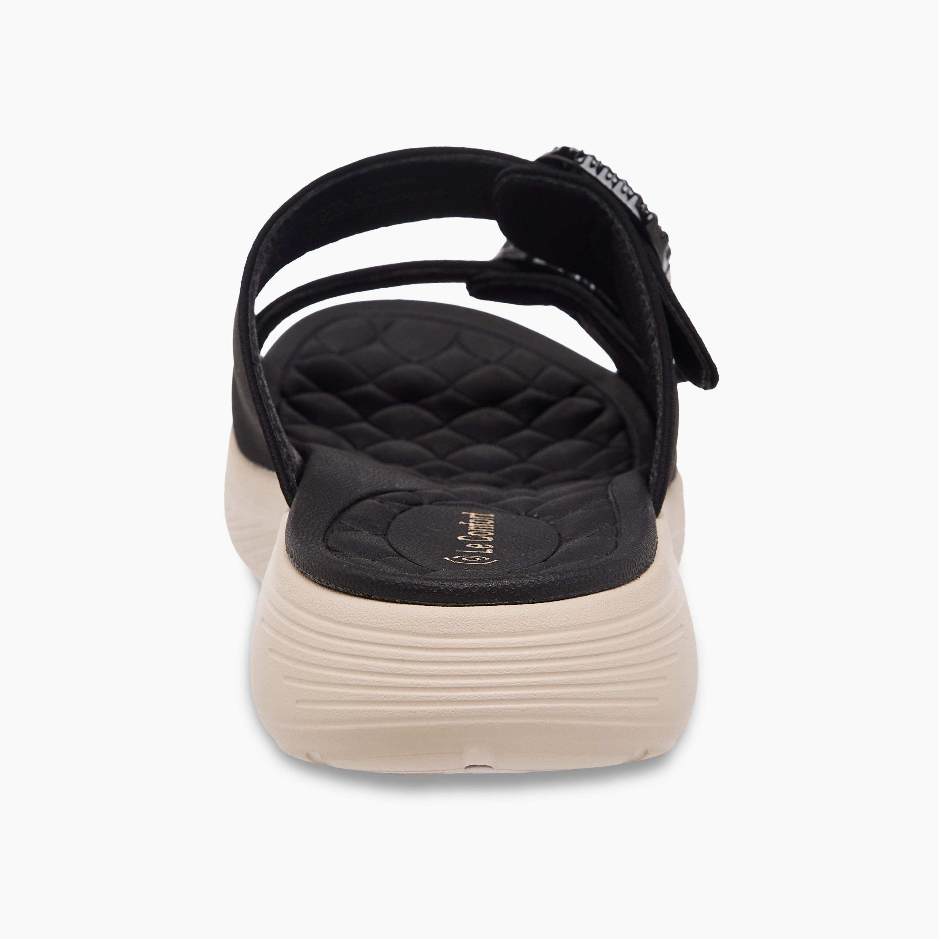 شبشب مريح مزين بإبزيم للنساء من لو كونفورت-women-shoes-sandals-heeled-image-5