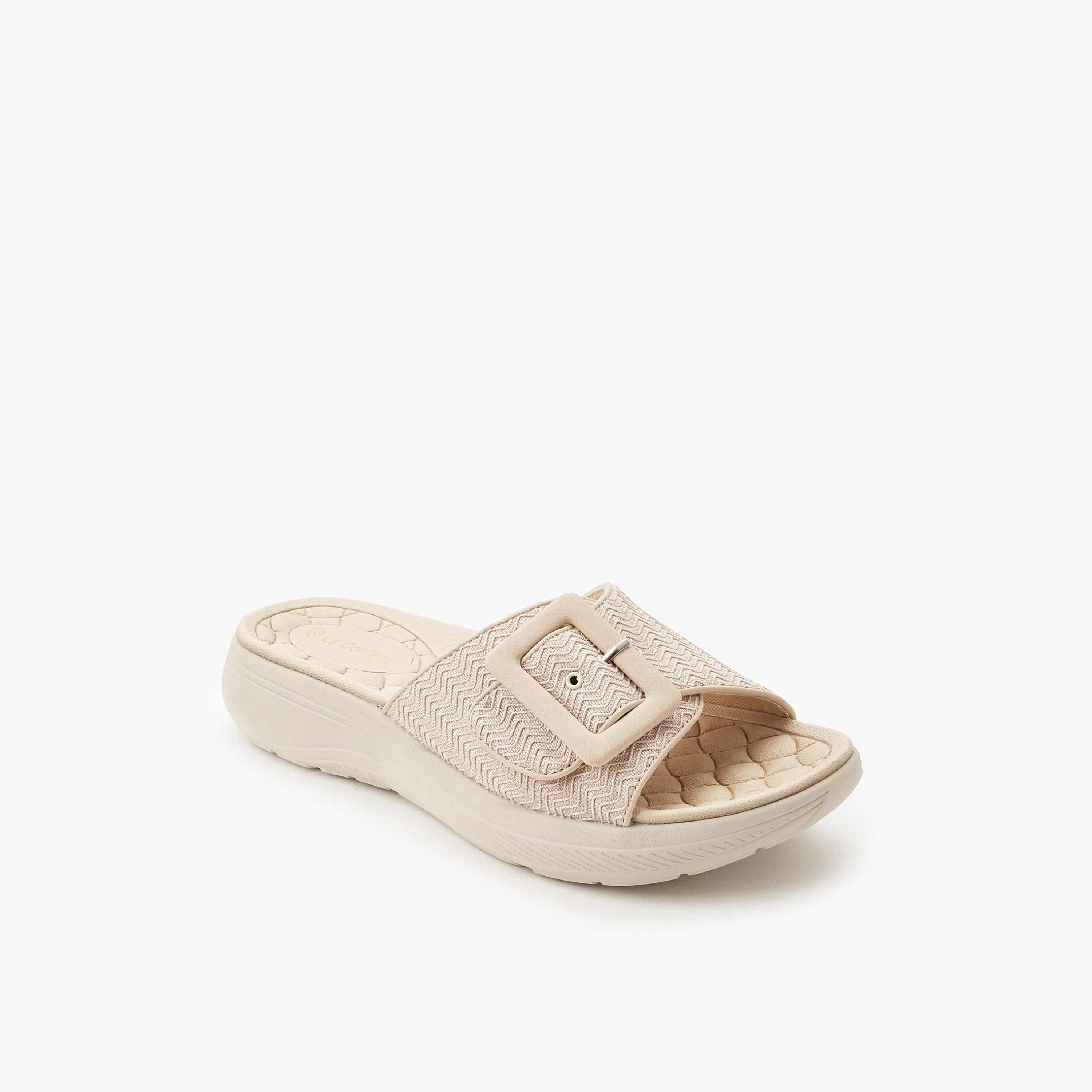 صندل فلاينيت مريح سهل الارتداء للنساء من لو كونفورت-women-shoes-sandals-heeled-image-2
