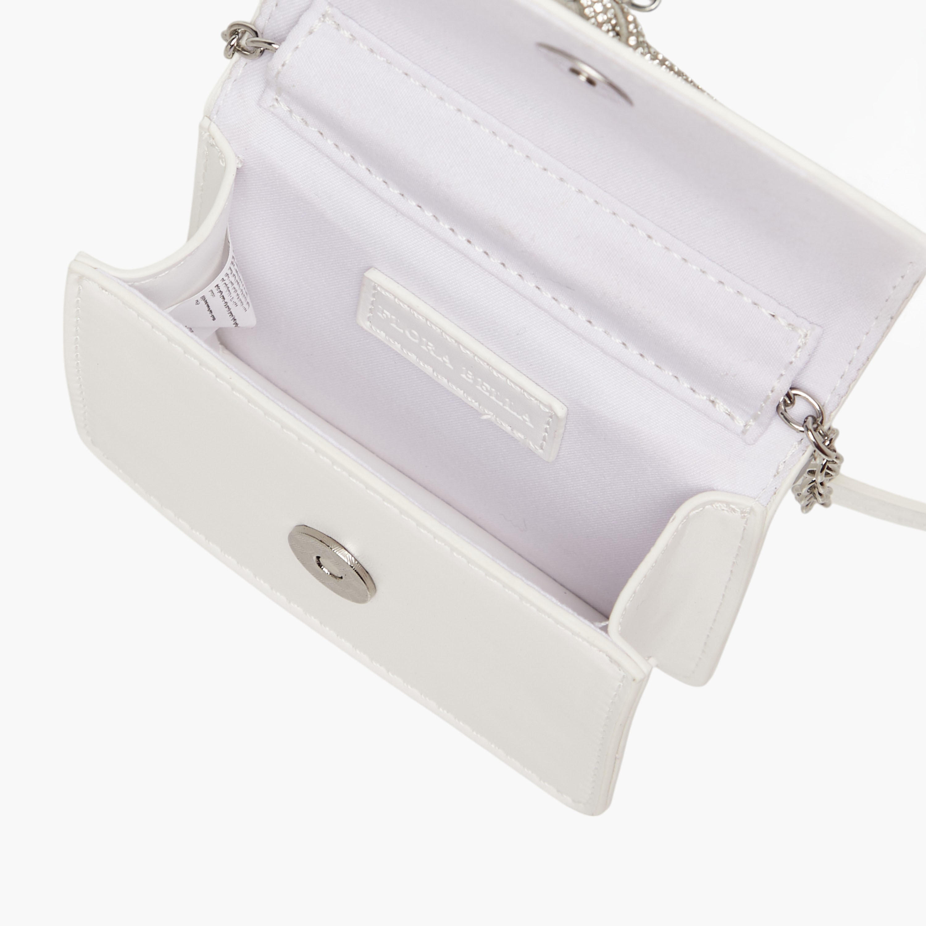 شنطة كروس بودي مزينة بحزام سلسلة وزر إغلاق من فلورا بيلا-girls-accessories-bags-image-6