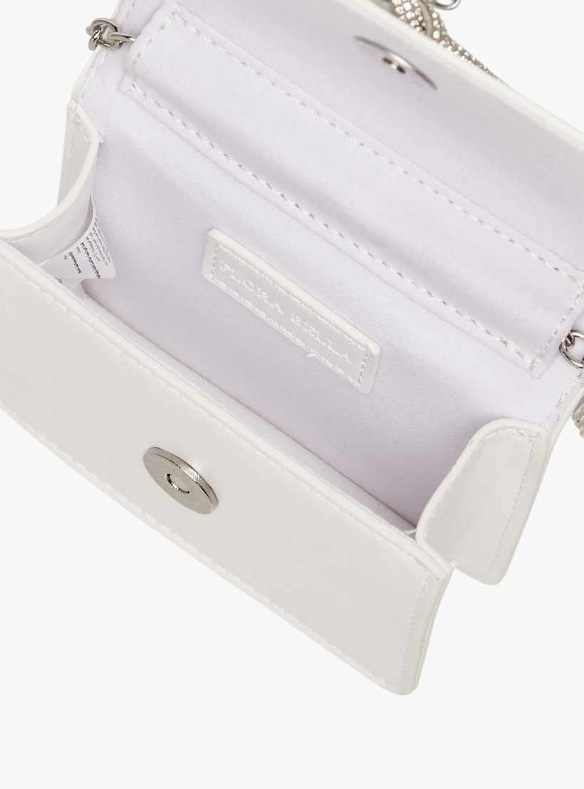 شنطة كروس بودي مزينة بحزام سلسلة وزر إغلاق من فلورا بيلا-girls-accessories-bags-image-6