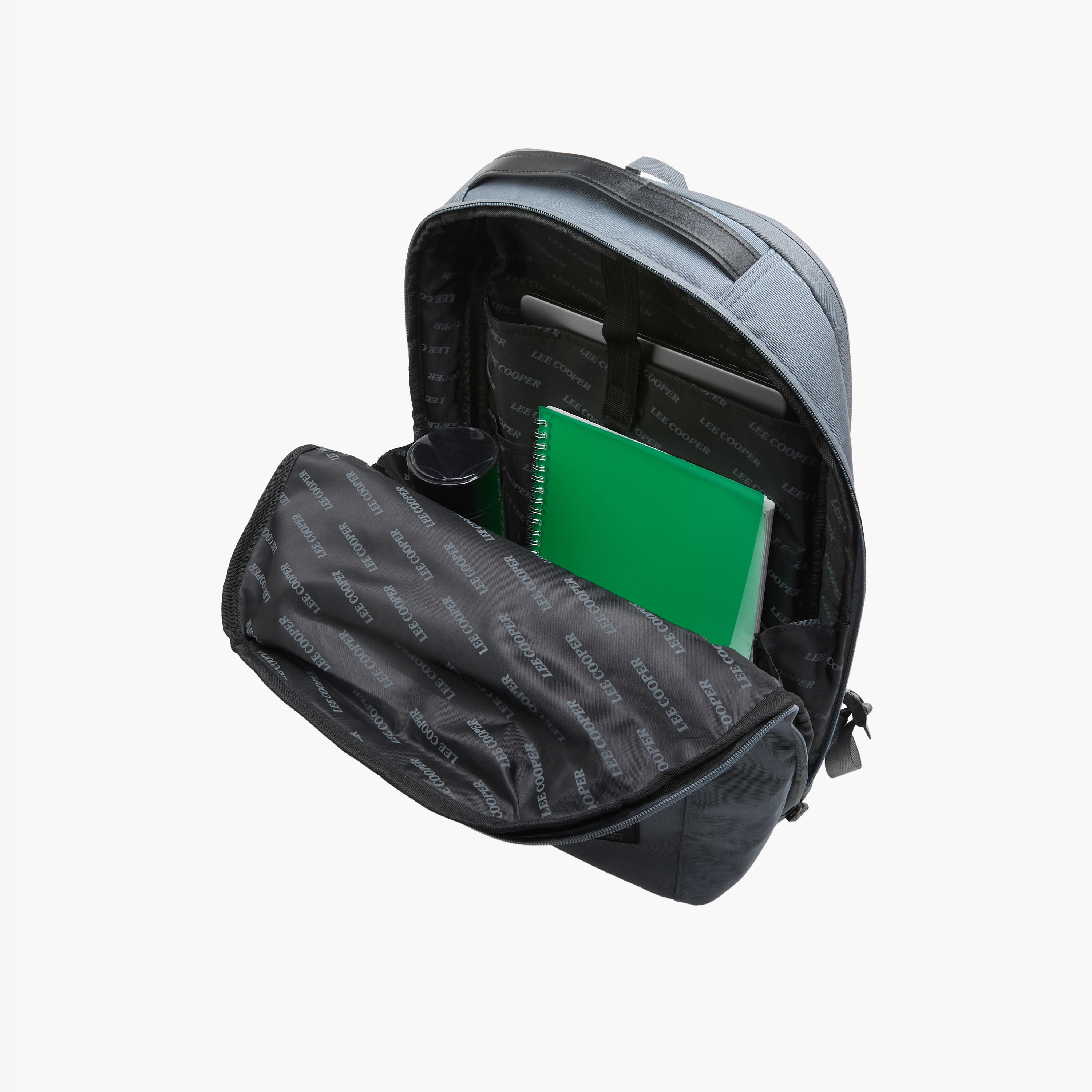 شنطة ظهر لابتوب بزخارف شعار للرجال من لي كوبر-men-bags-image-9