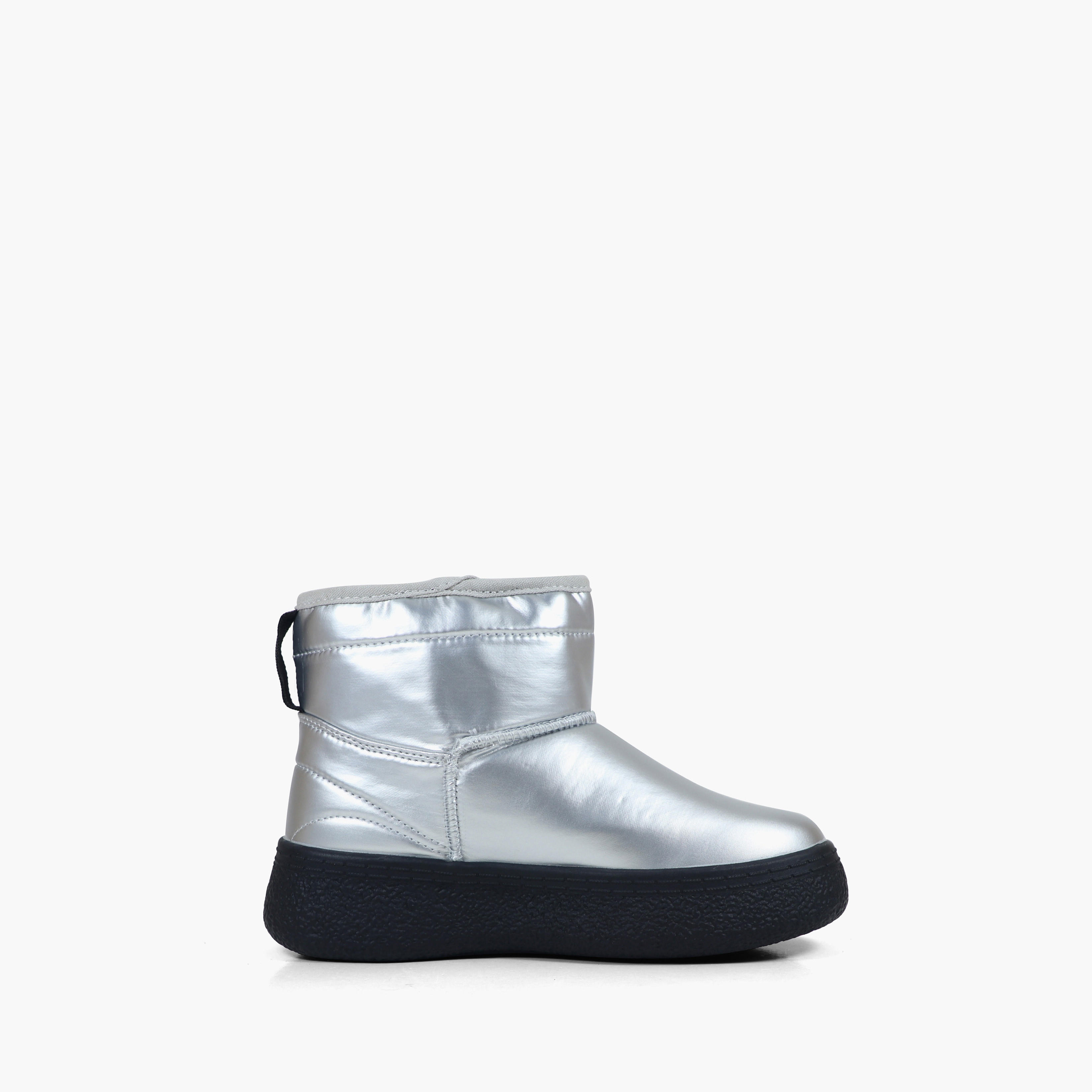 GAP Girls' ALASKA MID FUR Slip-On Ankle Boots - GPK5214500050-girls-shoes-boots-image-3