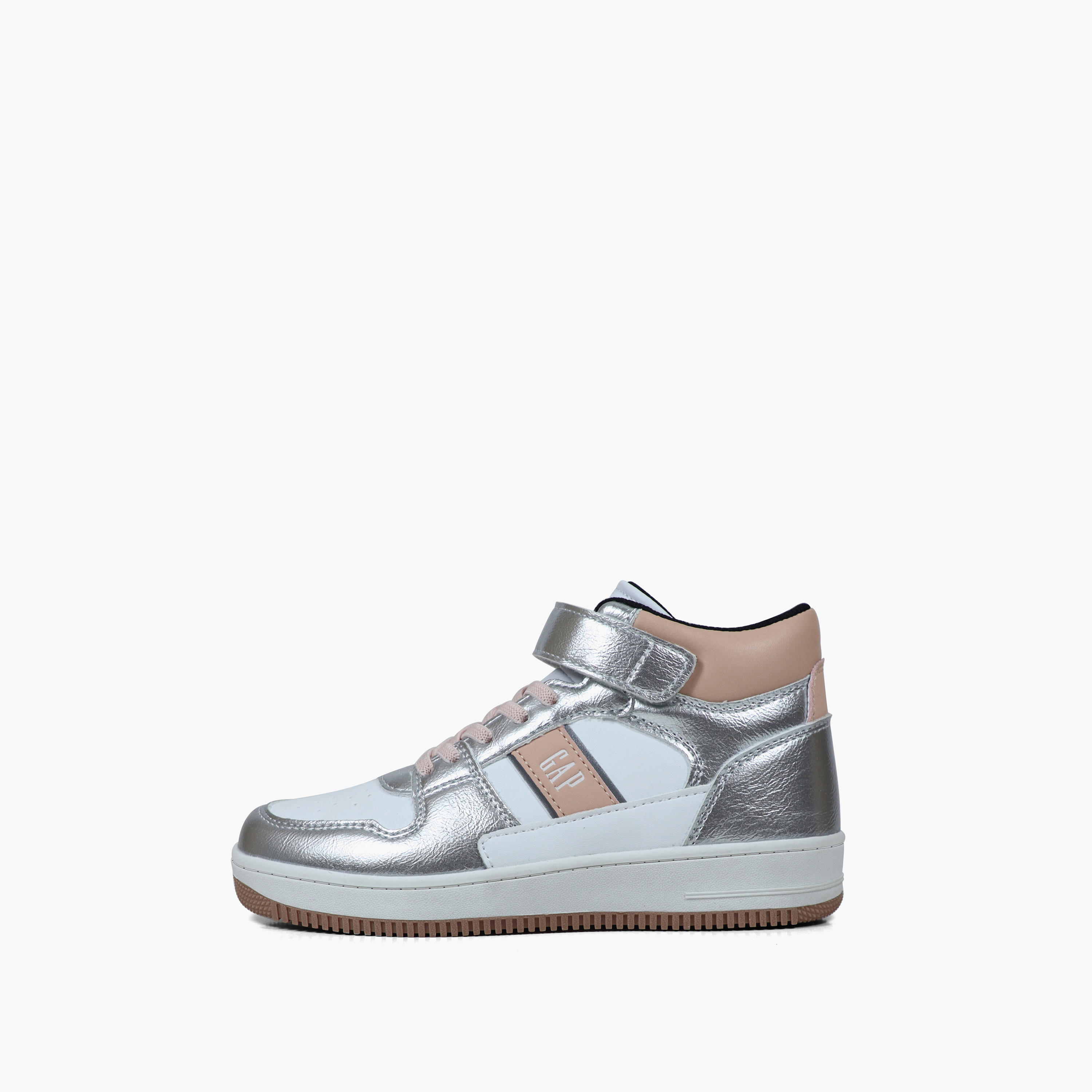حذاء سنيكرز عالي "بوسطن ميد II" بشريط إغلاق لاصق للبنات من جاب - GPK5217100050-girls-shoes-sneakers-image-1