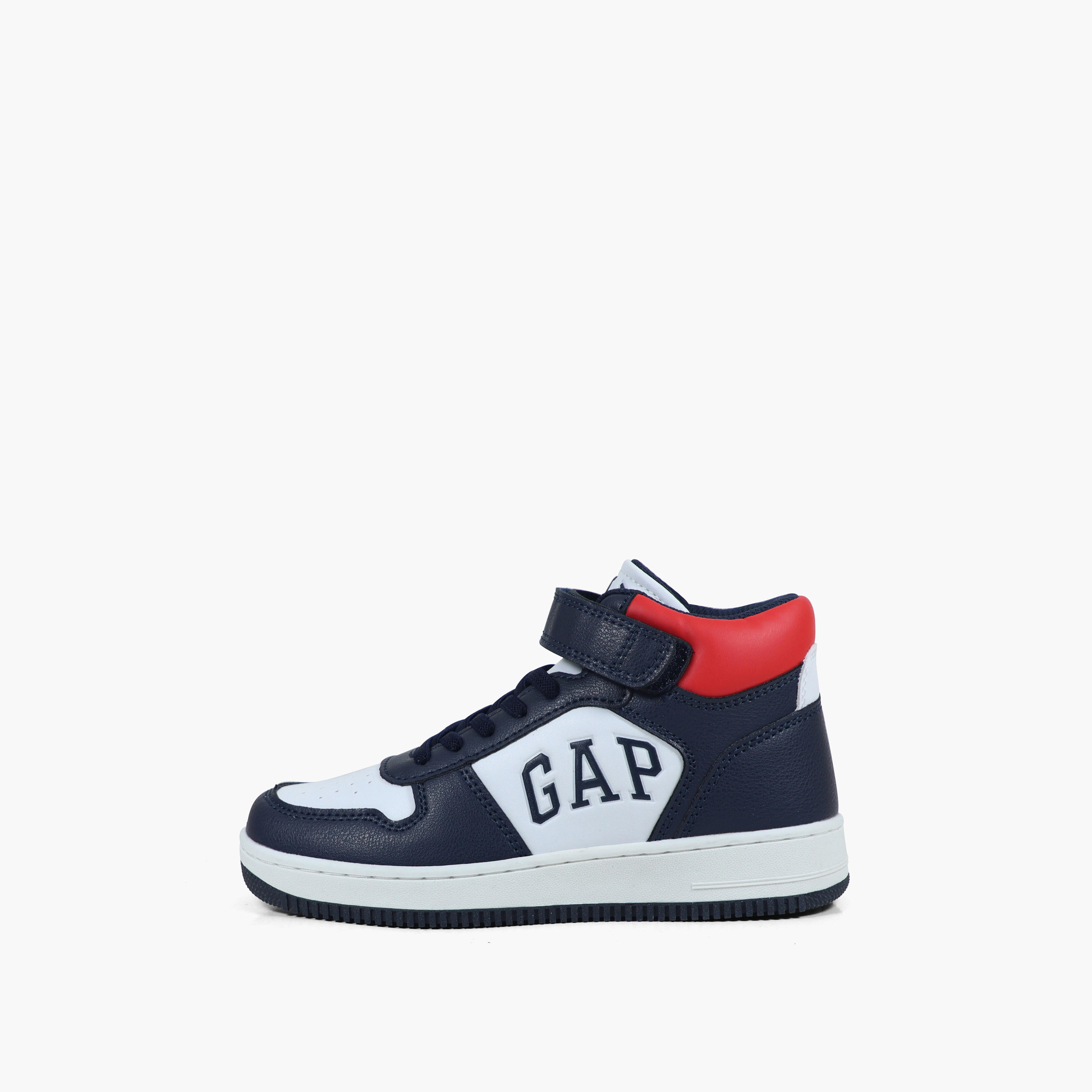 GAP Boys' BOSTON MID Sneakers with Hook and Loop Closure - GPK5217140290-boys-shoes-sneakers-image-1