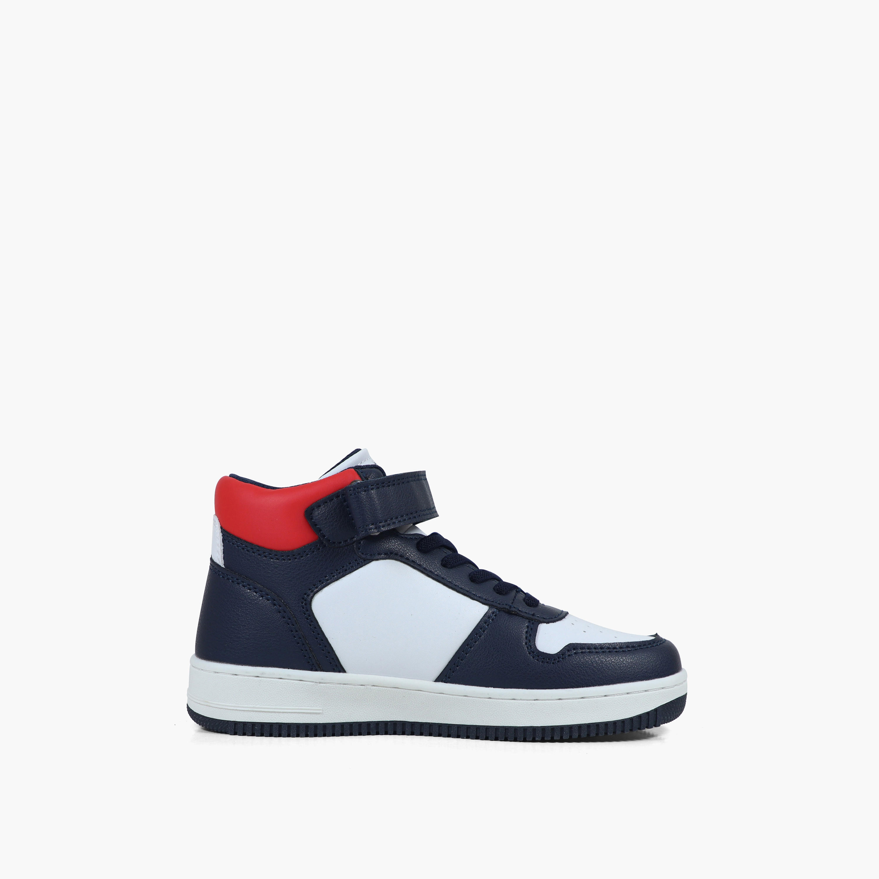 GAP Boys' BOSTON MID Sneakers with Hook and Loop Closure - GPK5217140290-boys-shoes-sneakers-image-3