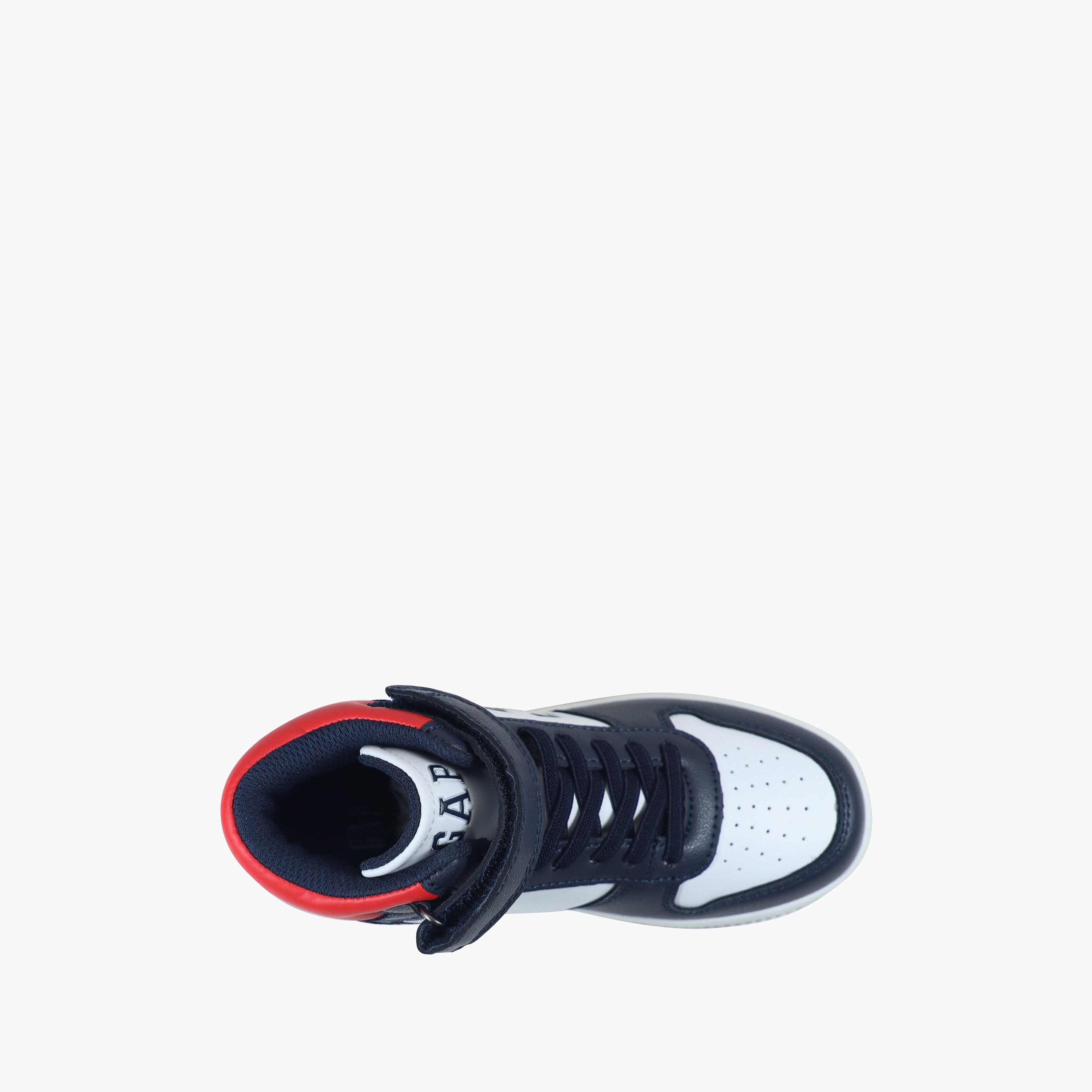 GAP Boys' BOSTON MID Sneakers with Hook and Loop Closure - GPK5217140290-boys-shoes-sneakers-image-4