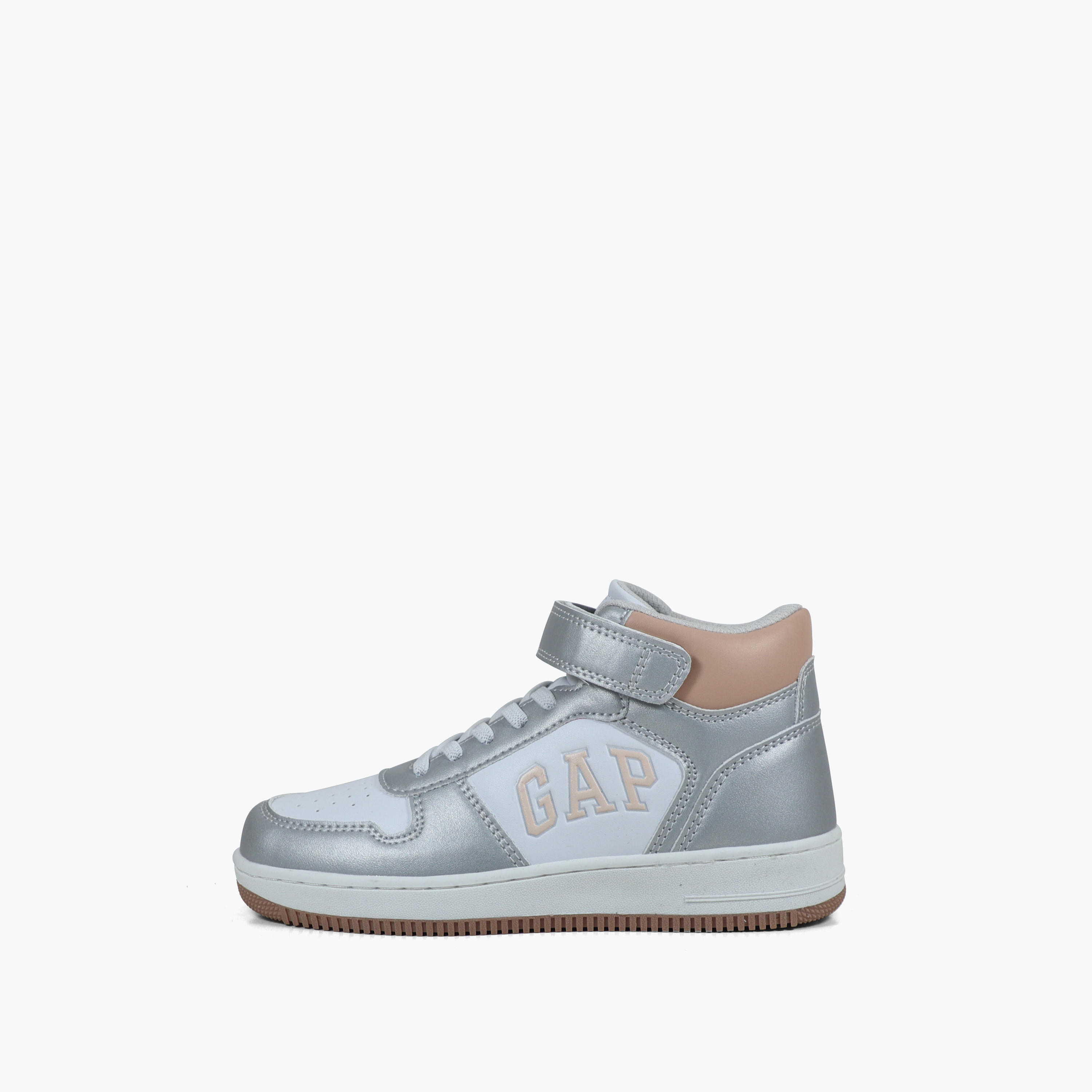 حذاء سنيكرز عالي "بوسطن ميد" بشريط إغلاق لاصق للبنات من جاب - GPK5217143704-girls-shoes-sneakers-image-1