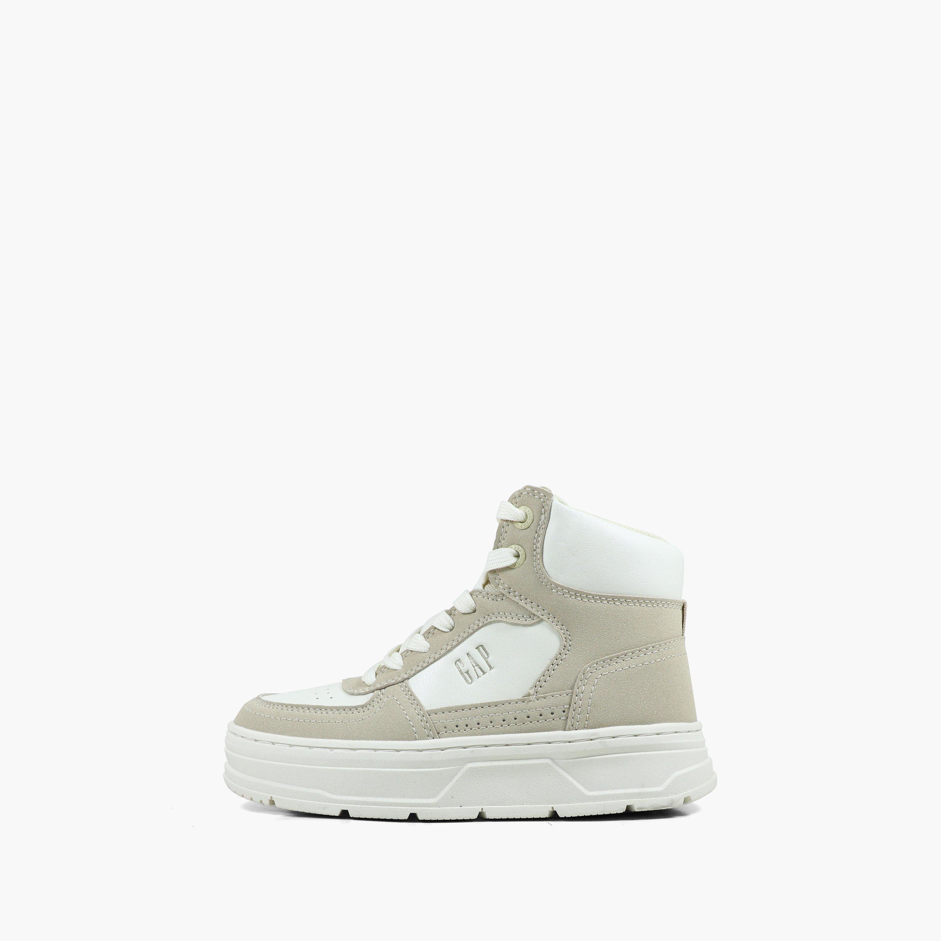 GAP Girls' PARADISE MID High Top Sneakers with Lace-Up Closure - GPK5242051620-girls-shoes-sneakers-image-1