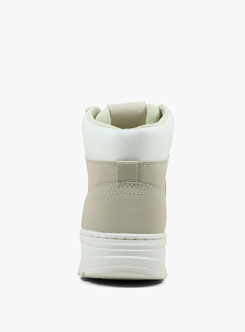 GAP Girls' PARADISE MID High Top Sneakers with Lace-Up Closure - GPK5242051620-girls-shoes-sneakers-image-2