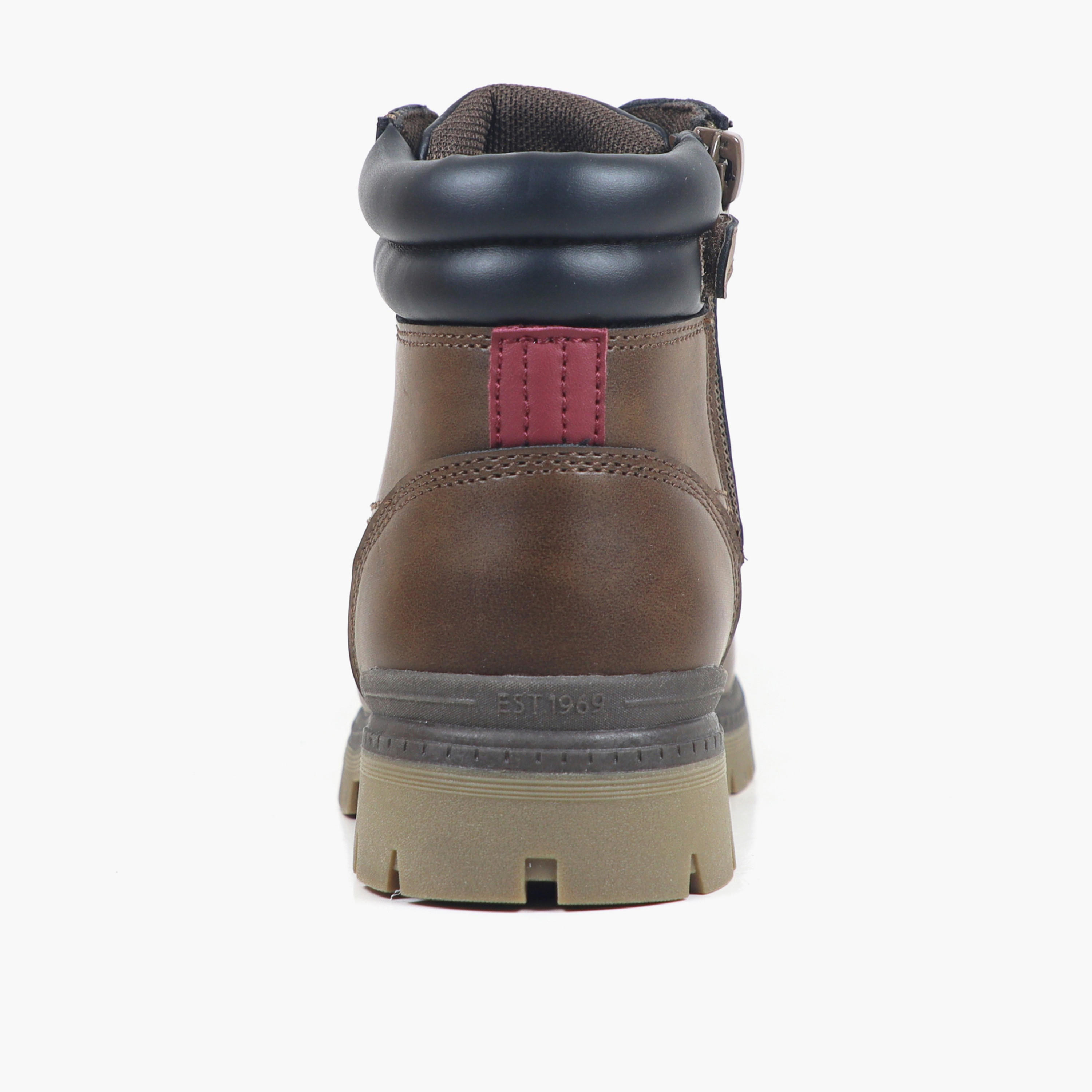 GAP Boys Range Lace-Up Ankle Boots-boys-shoes-boots-image-2