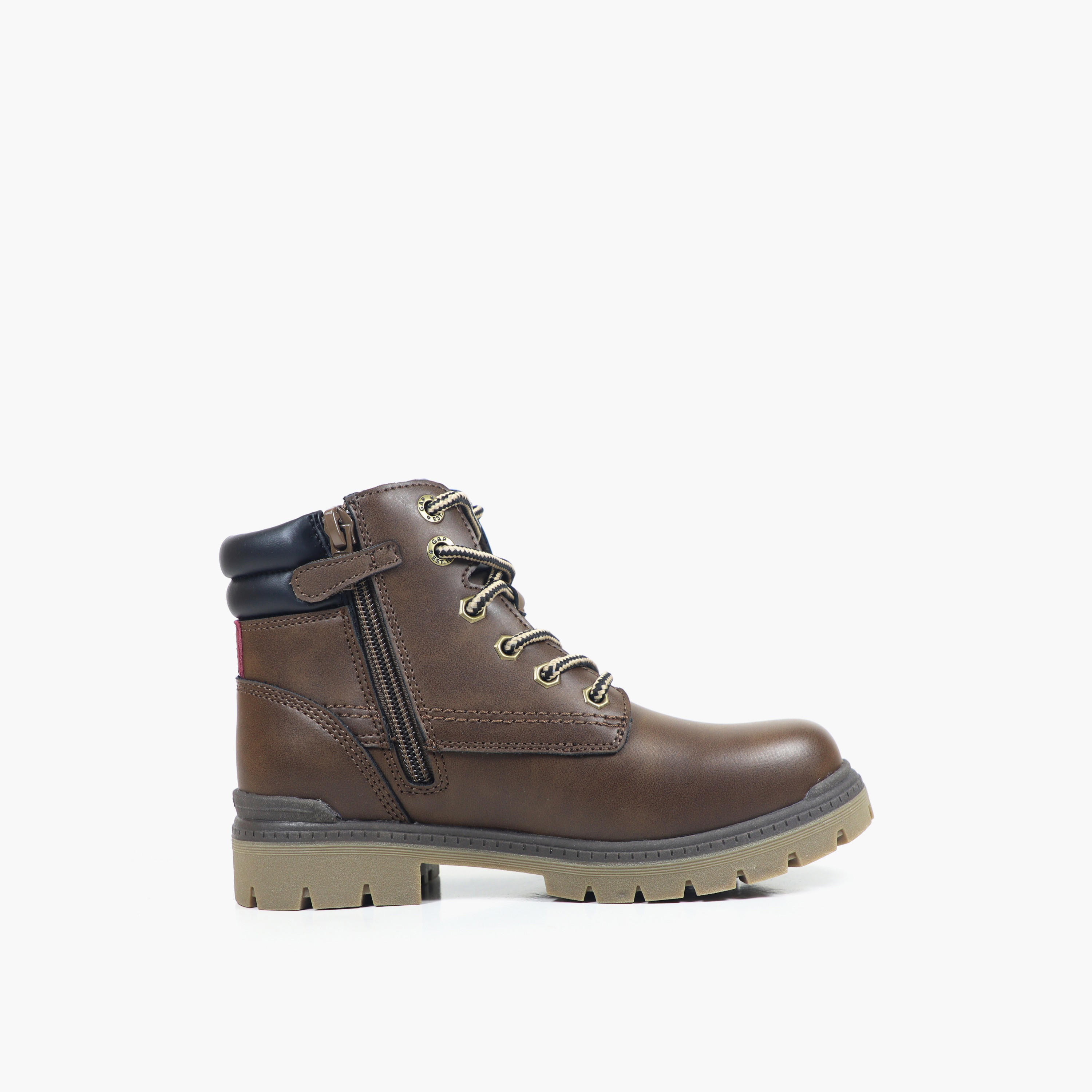GAP Boys Range Lace-Up Ankle Boots-boys-shoes-boots-image-3