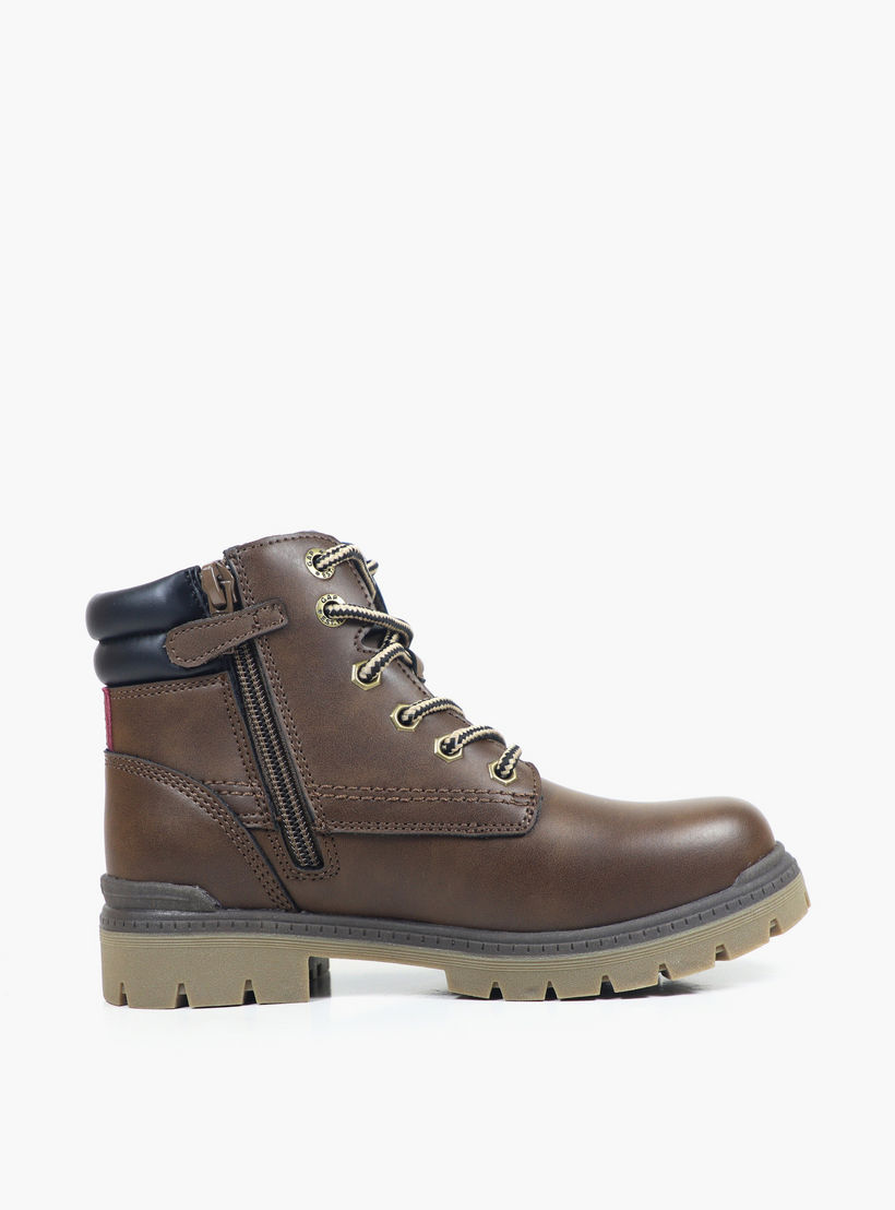 GAP Boys Range Lace-Up Ankle Boots-boys-shoes-boots-image-3