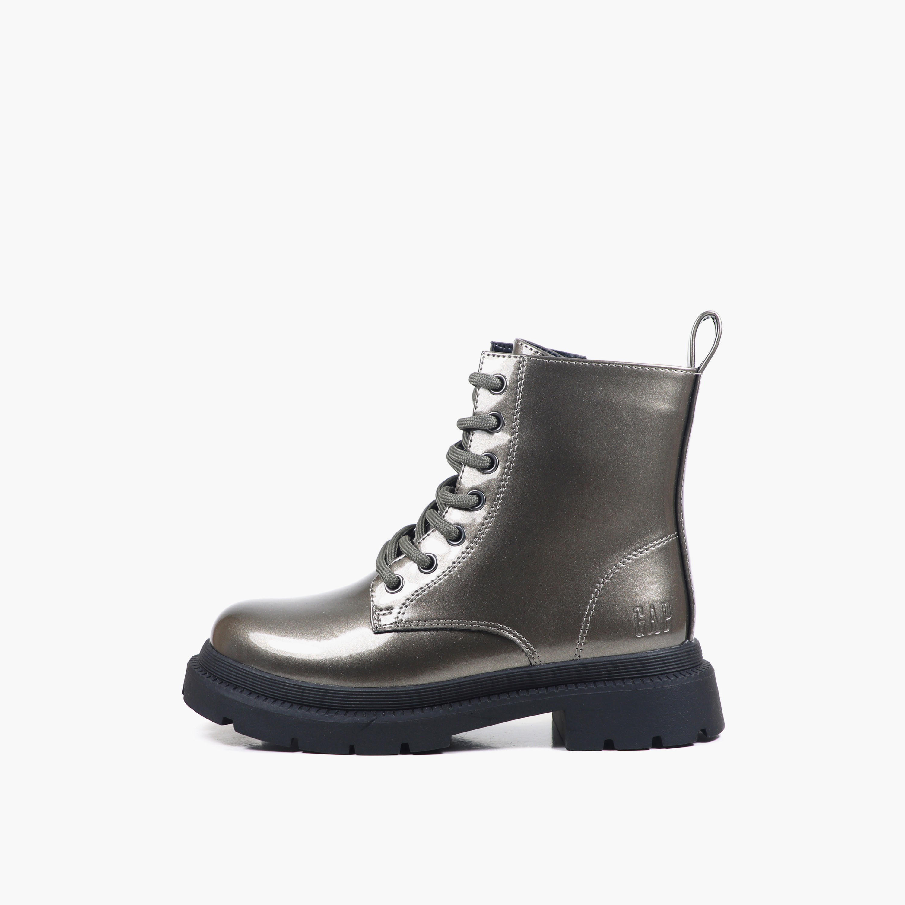 GAP Girls Selma Block Heel Ankle Boots-girls-shoes-boots-image-1