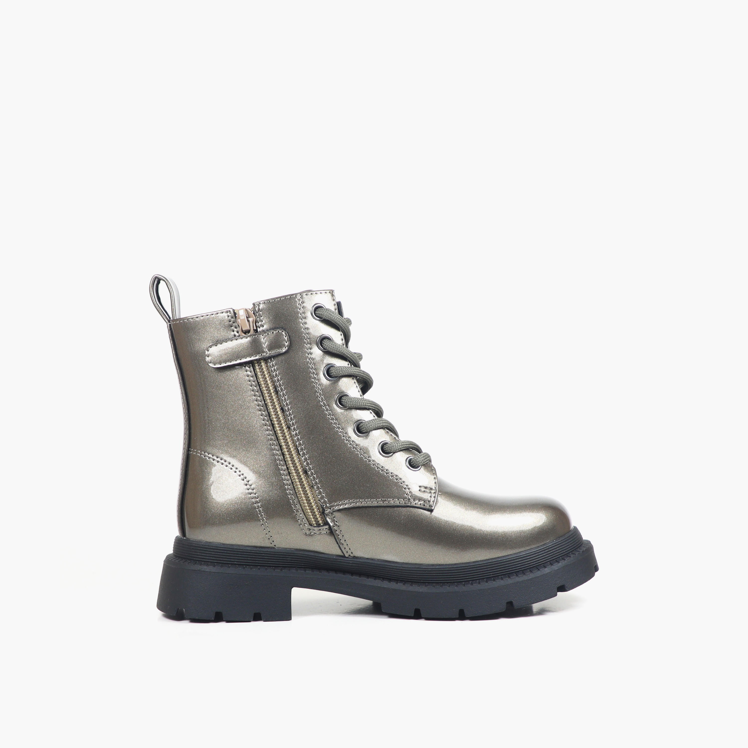 GAP Girls Selma Block Heel Ankle Boots-girls-shoes-boots-image-3