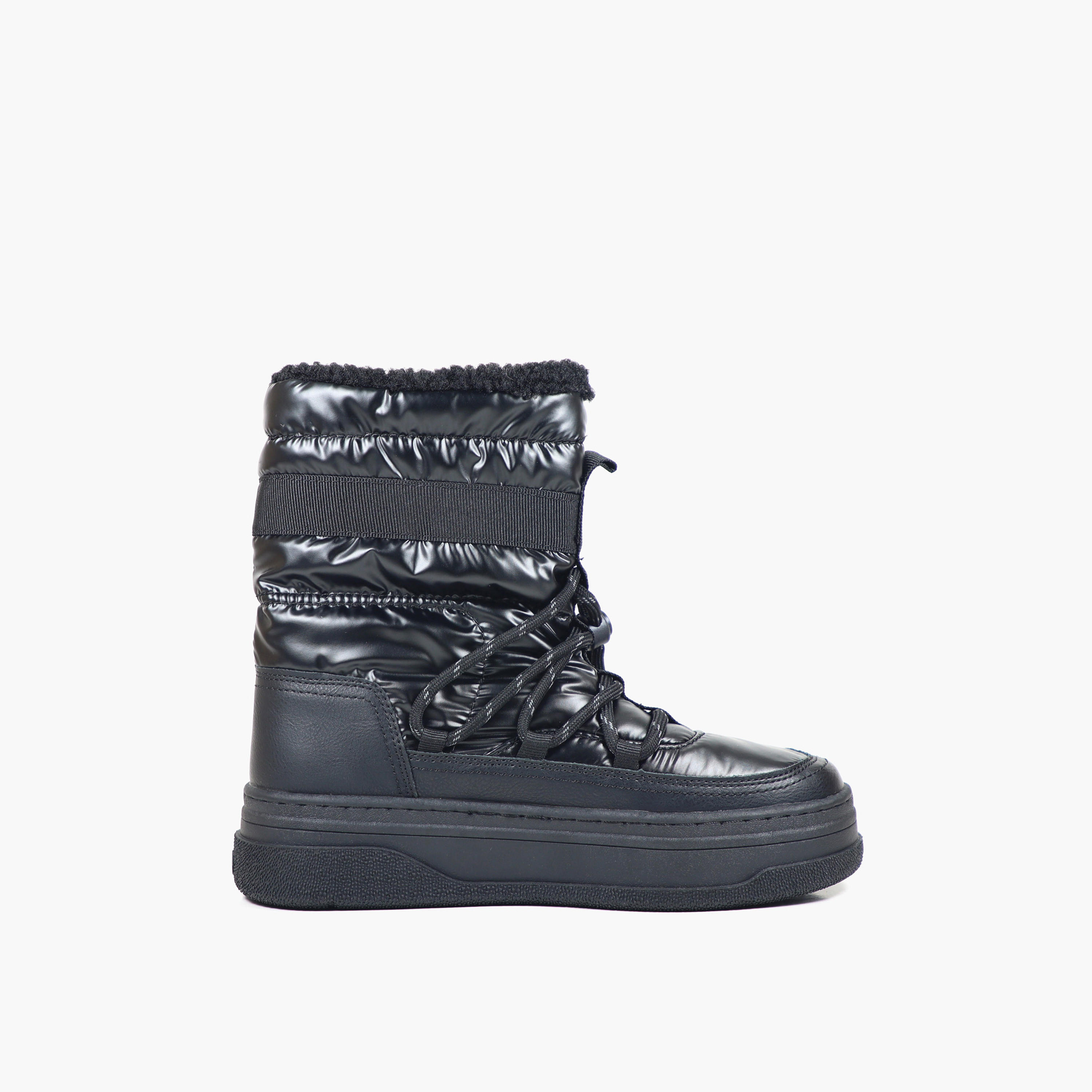 GAP Women's PARADISE HIGH NYL Lace-Up Boots - GPW5212070003-women-shoes-boots-image-3