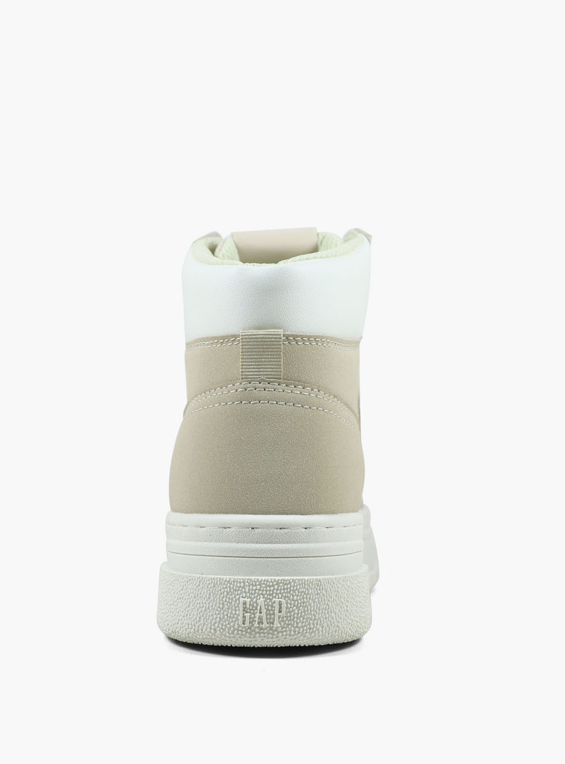 GAP Women's PARADISE MID II BSC Lace-Up High Top Sneakers - GPW5242051620-women-shoes-sneakers-image-2