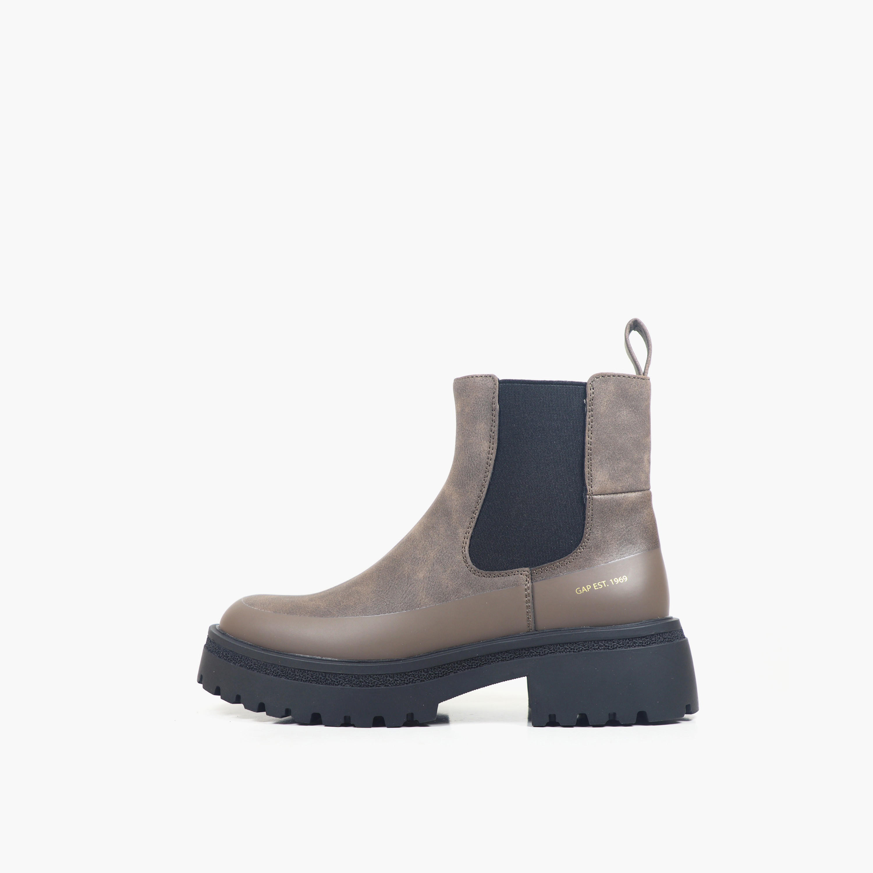 بوت سهل الارتداء بارز الملمس بطول الكاحل لويز للنساء من جاب-women-shoes-boots-image-1