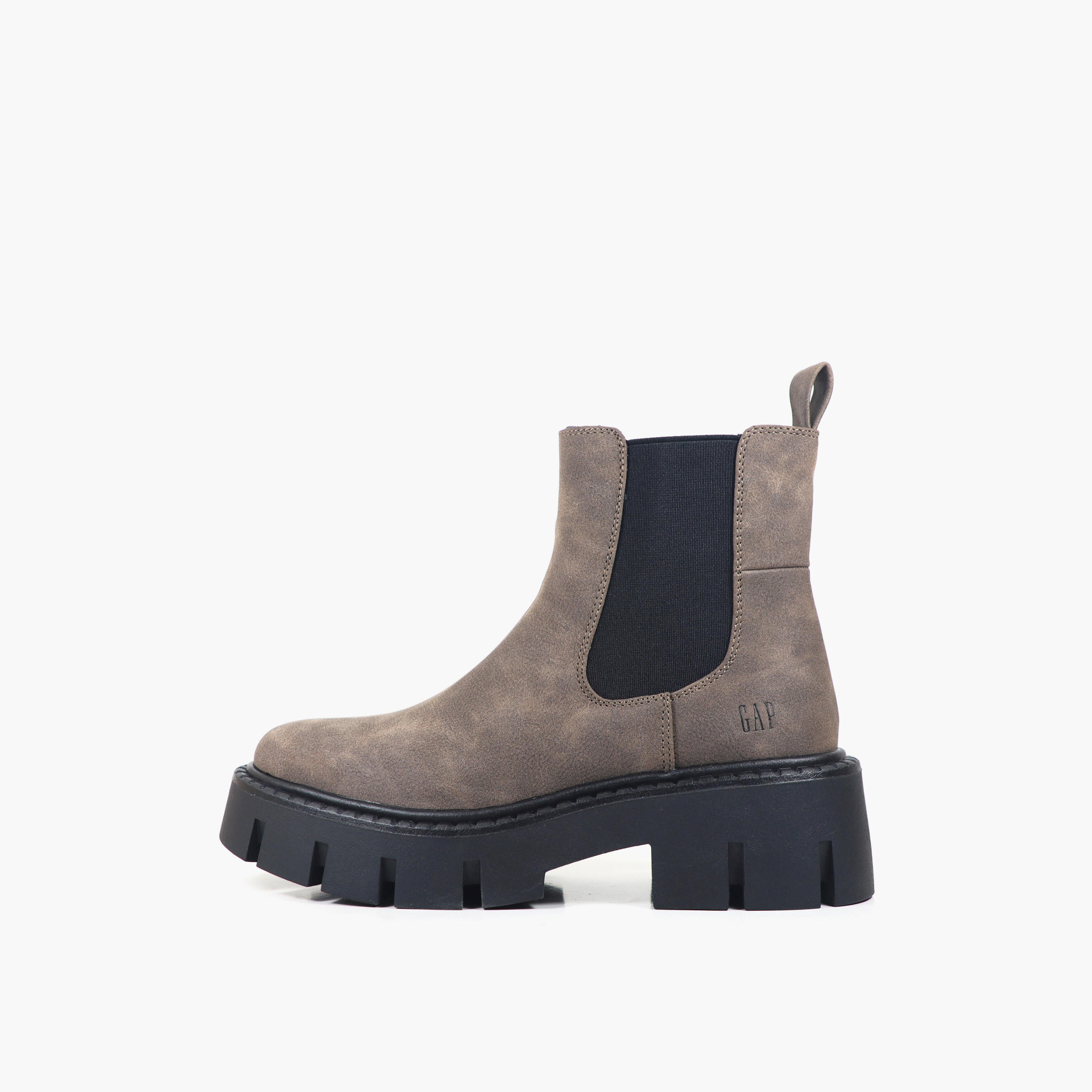 GAP Women Sophia Low Textured Slip-On Ankle Boots-women-shoes-boots-image-1