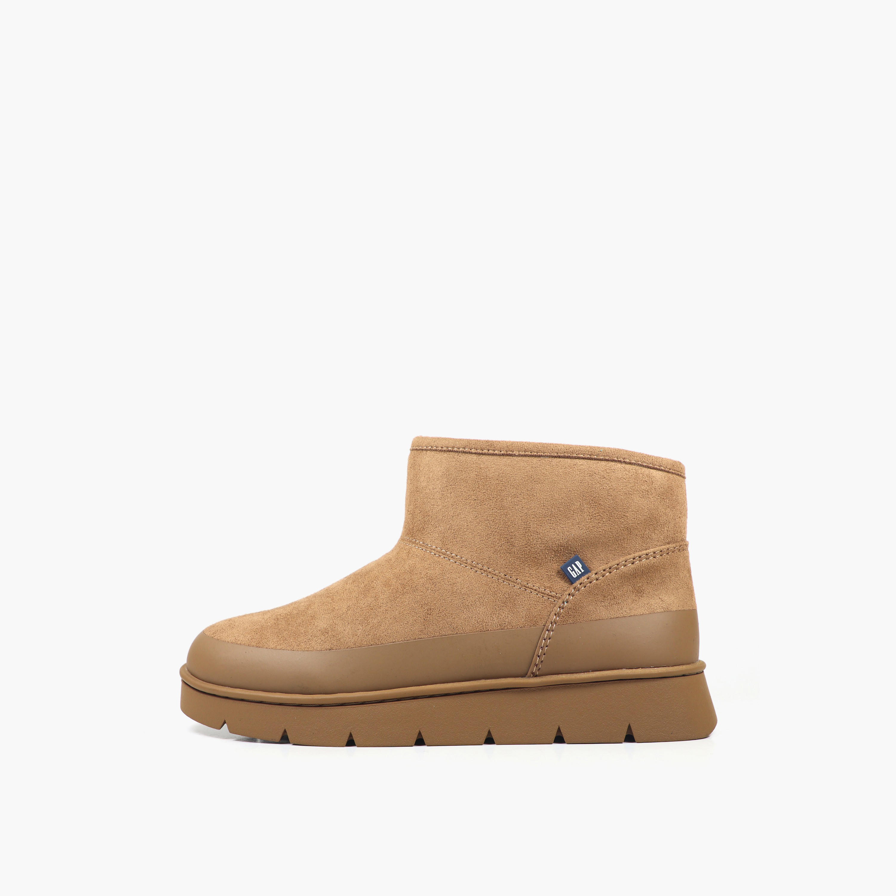 GAP Women Aspen Low Textured Ankle Boots-women-shoes-boots-image-1