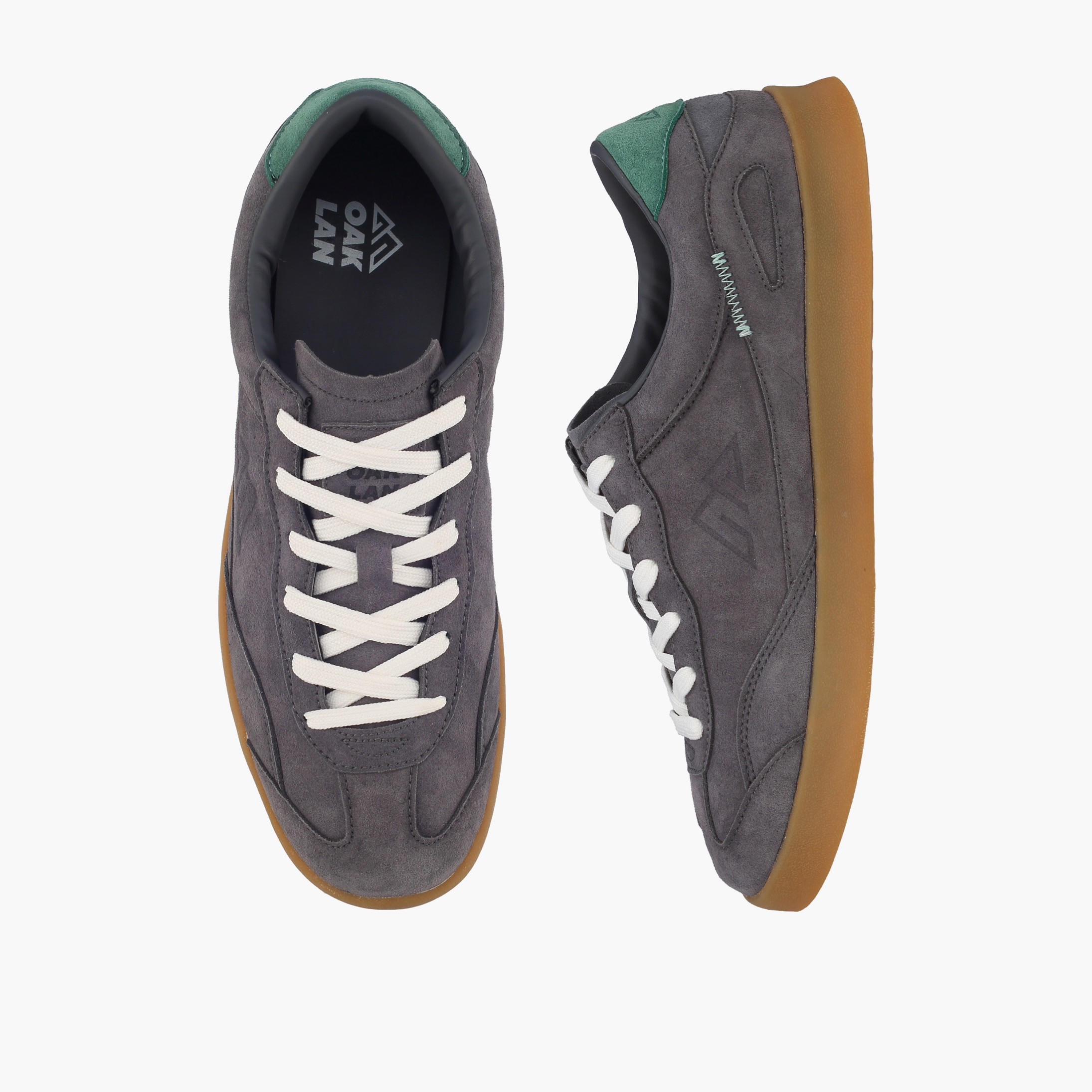 Oaklan by Shoexpress Men Suede Lace-Up Ankle Sneakers-men-shoes-sneakers-image-1