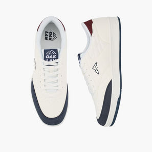 Oaklan by Shoexpress Men Logo Print Lace-Up Ankle Sneakers-men-shoes-image-1