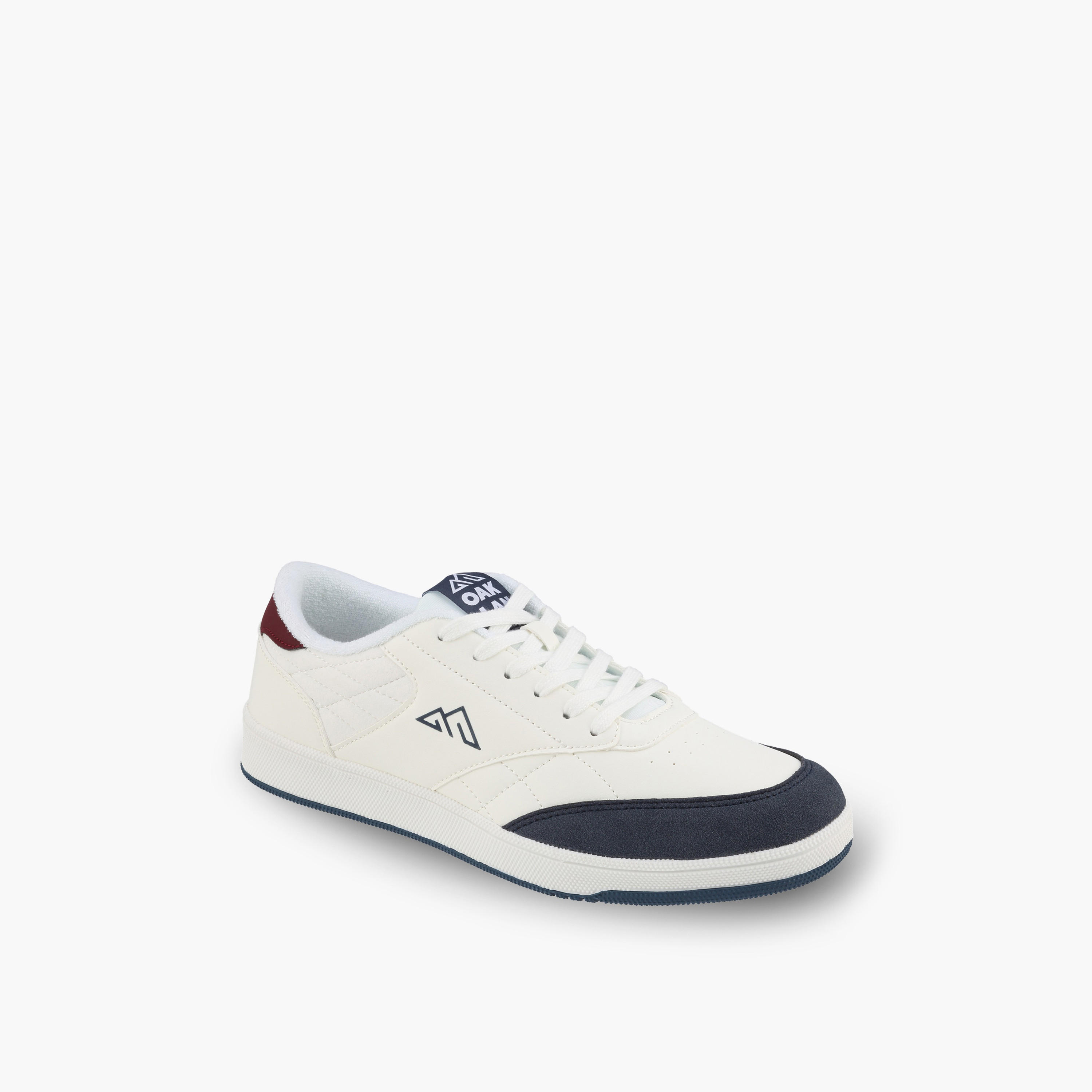 حذاء سنيكرز برباط وطبعات شعار للرجال أوكلام من شو إكسبريس-men-shoes-sneakers-image-2