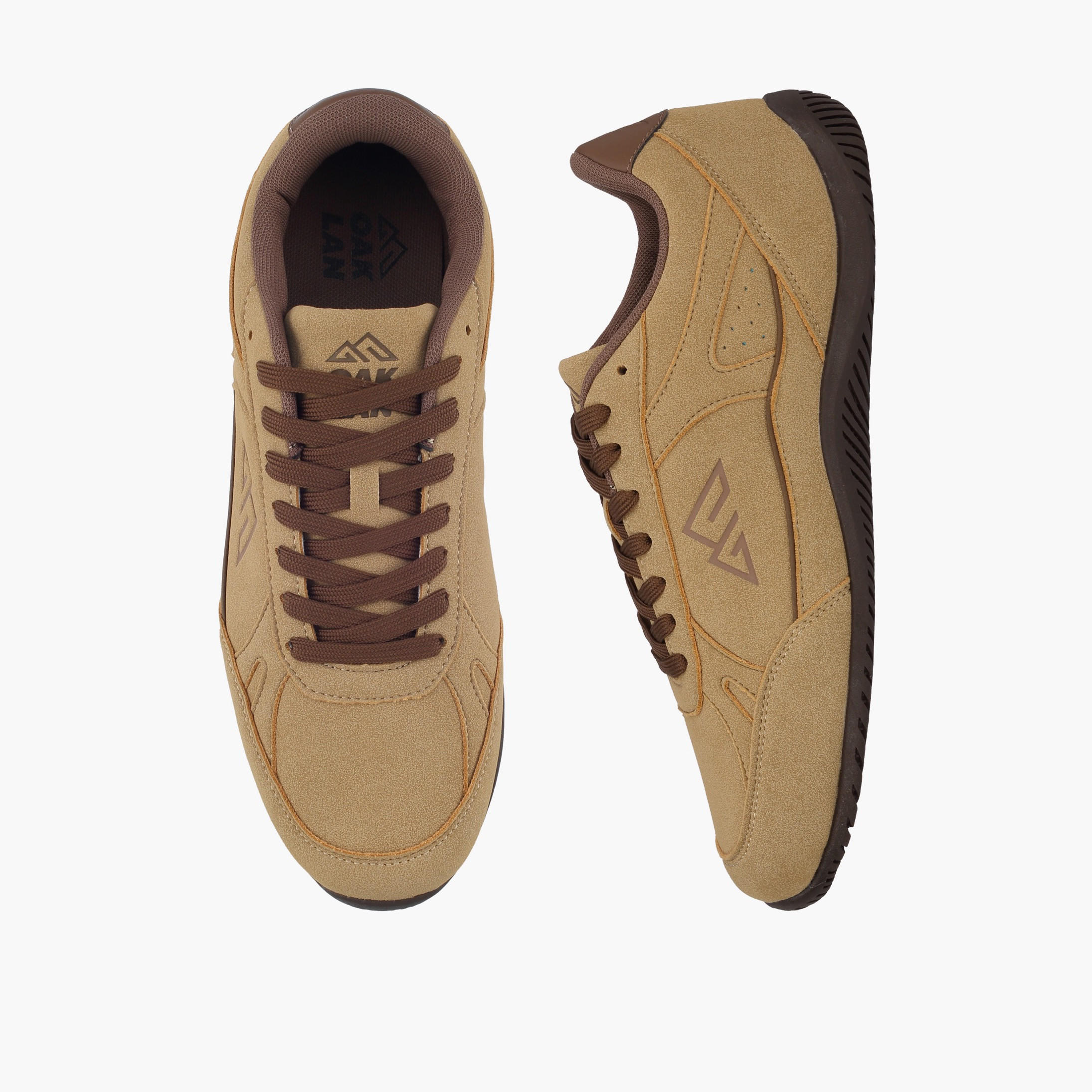 Oaklan by Shoexpress Men Lace-Up Ankle Sneakers-men-shoes-sneakers-image-1
