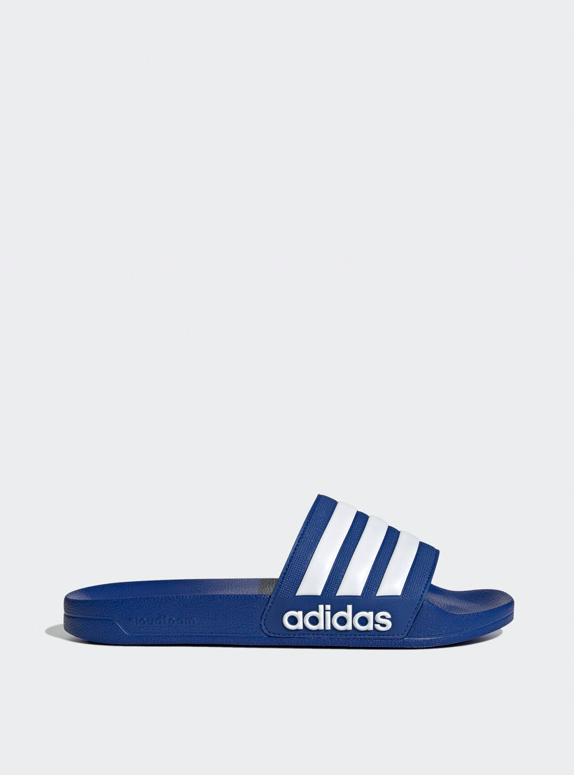 Adidas Men Adilette Shower Logo Embossed Slides-men-shoes-flipflopsandslides-image-2