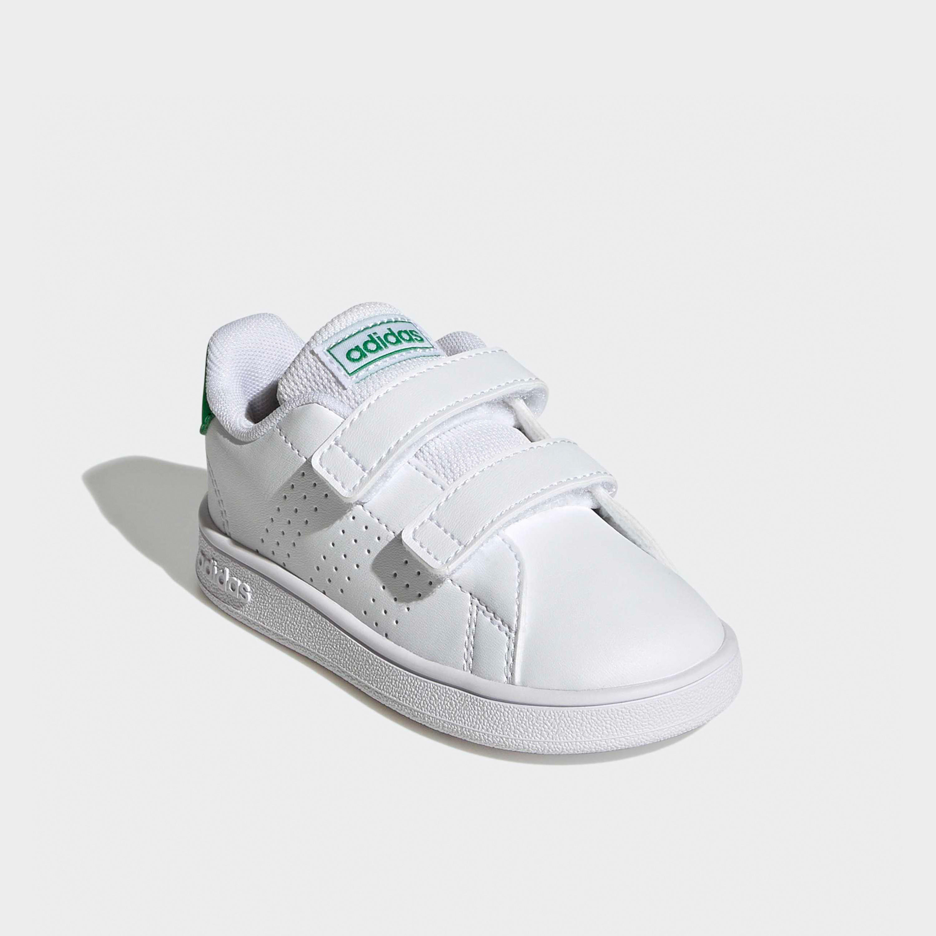 Adidas Ankle Sneakers with Hook & Loop, Panelled-sports-boys-shoes-image-1