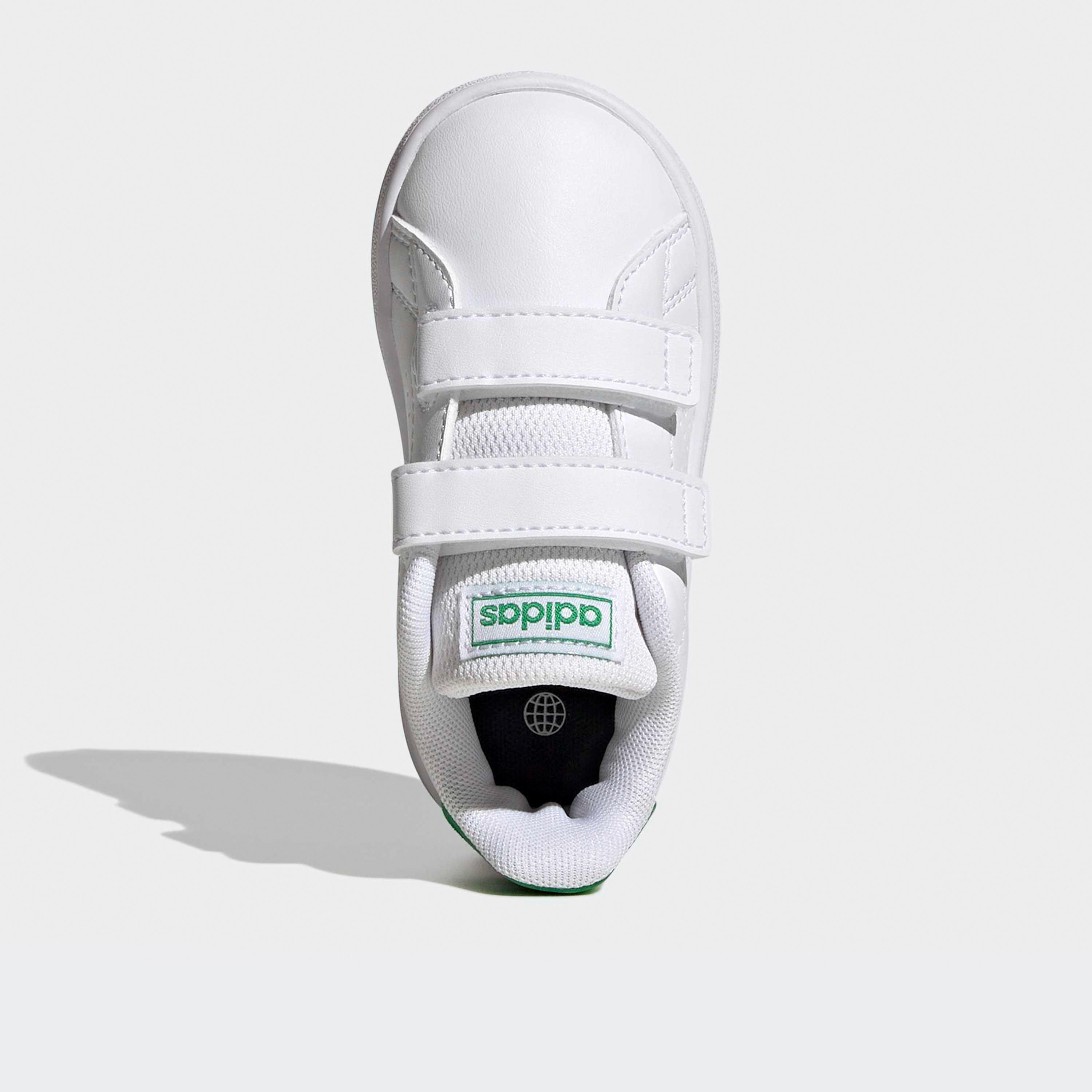 Adidas Ankle Sneakers with Hook & Loop, Panelled-sports-boys-shoes-image-3