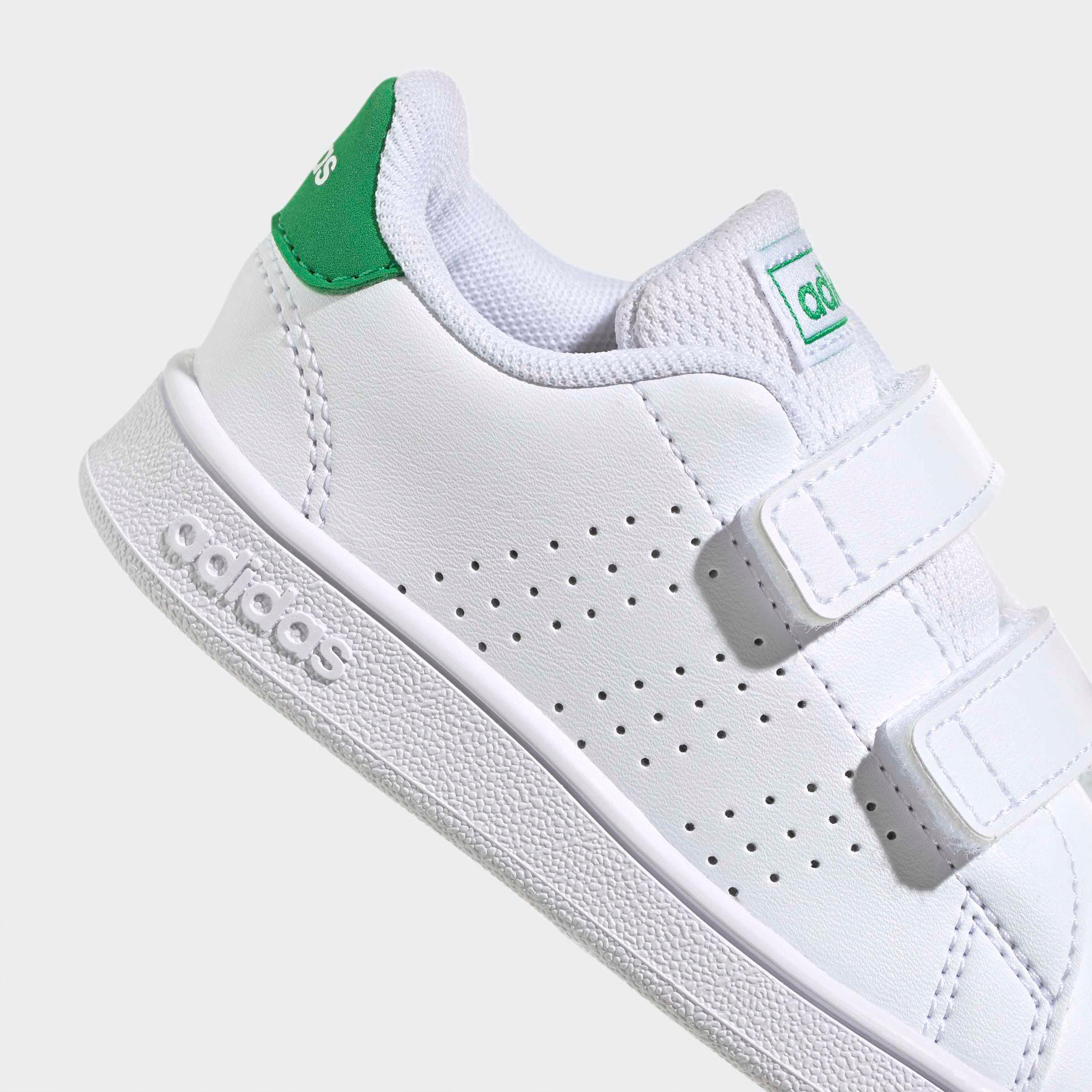 Adidas Ankle Sneakers with Hook & Loop, Panelled-sports-boys-shoes-image-6