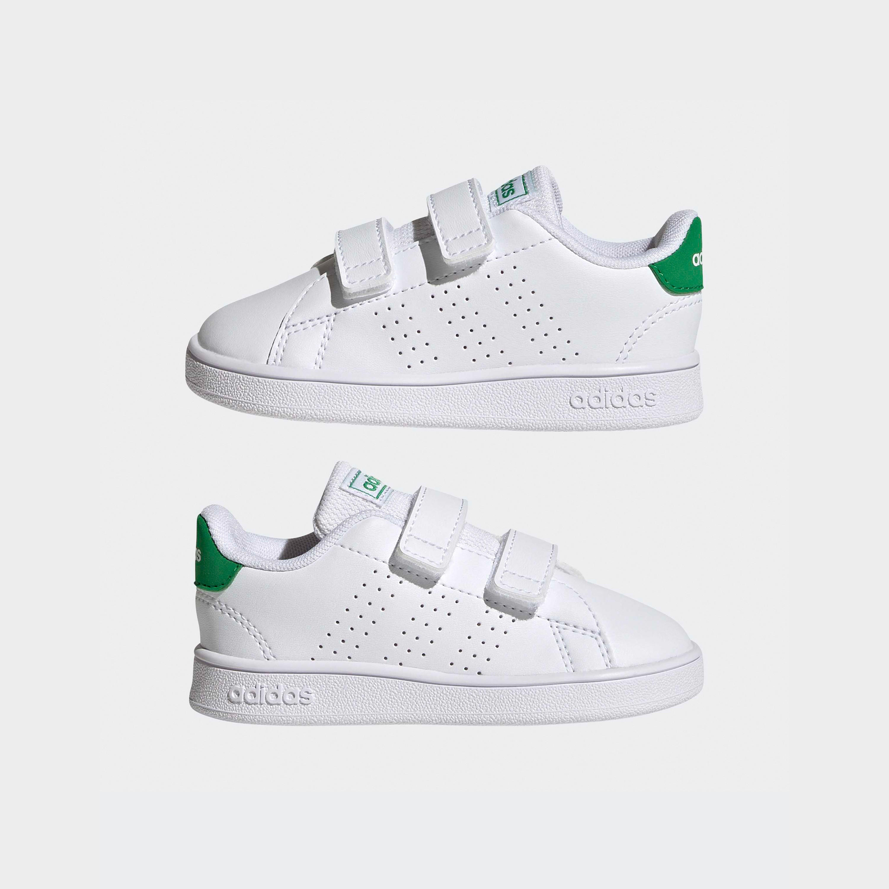 Adidas Ankle Sneakers with Hook & Loop, Panelled-sports-boys-shoes-image-7