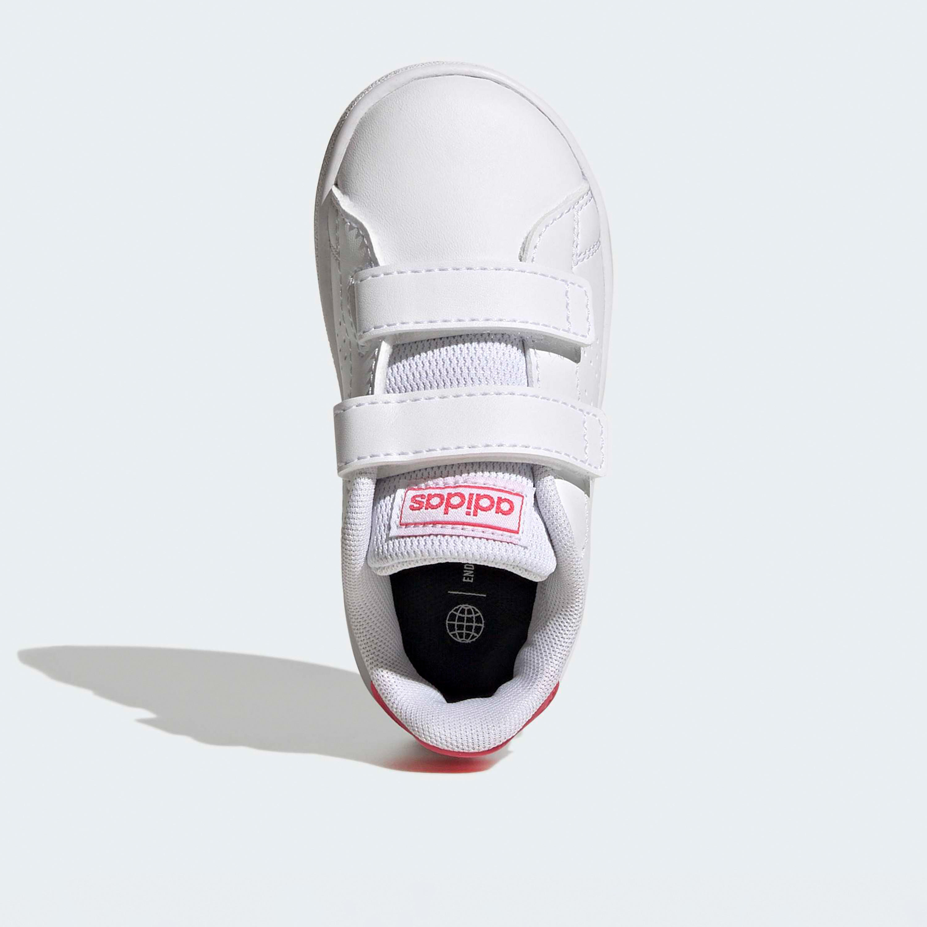 Adidas Ankle Sneakers with Hook & Loop, Panelled-sports-boys-shoes-image-3