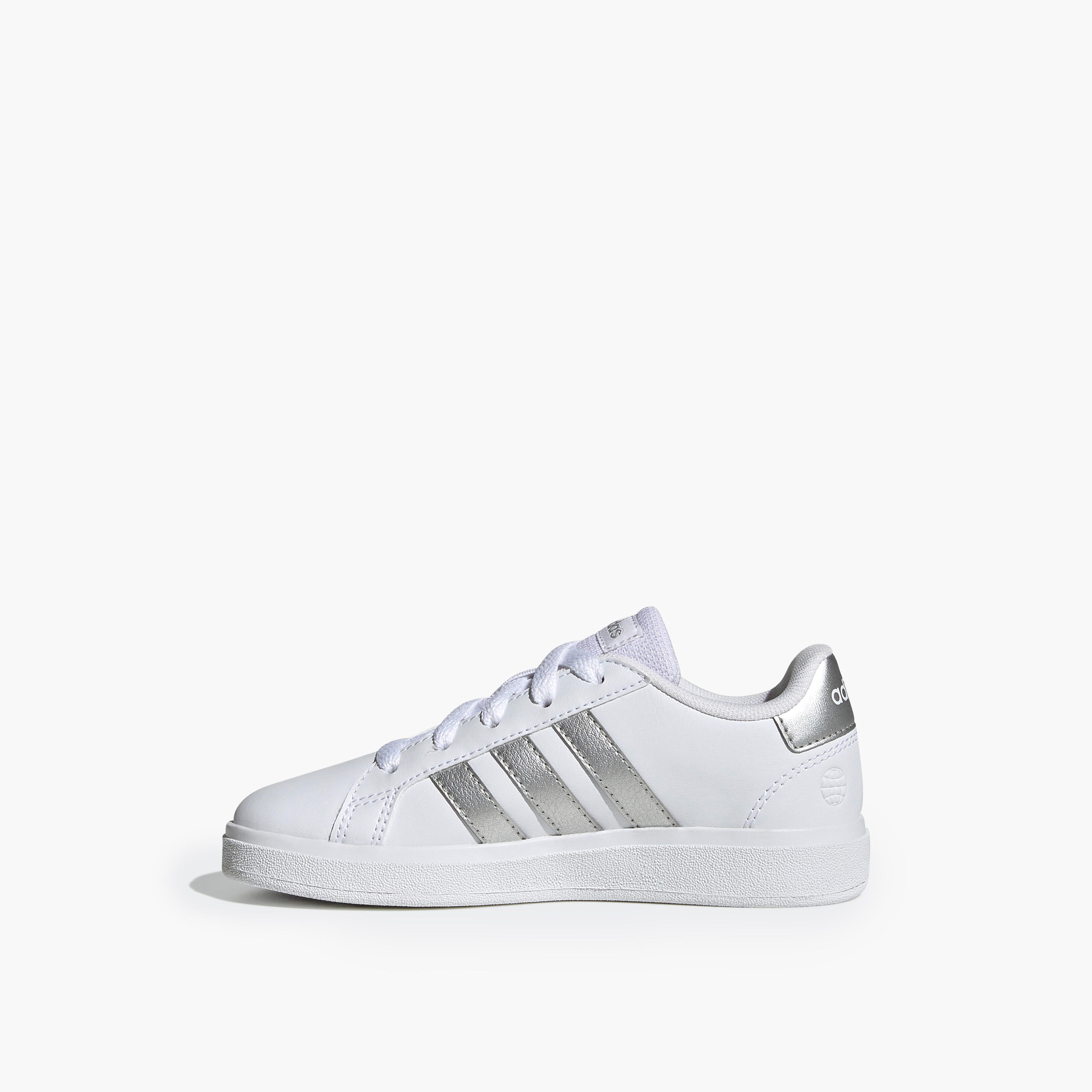 Adidas Girls GRAND COURT 2.0 K Lace-Up Sneakers-girls-shoes-sneakers-image-5