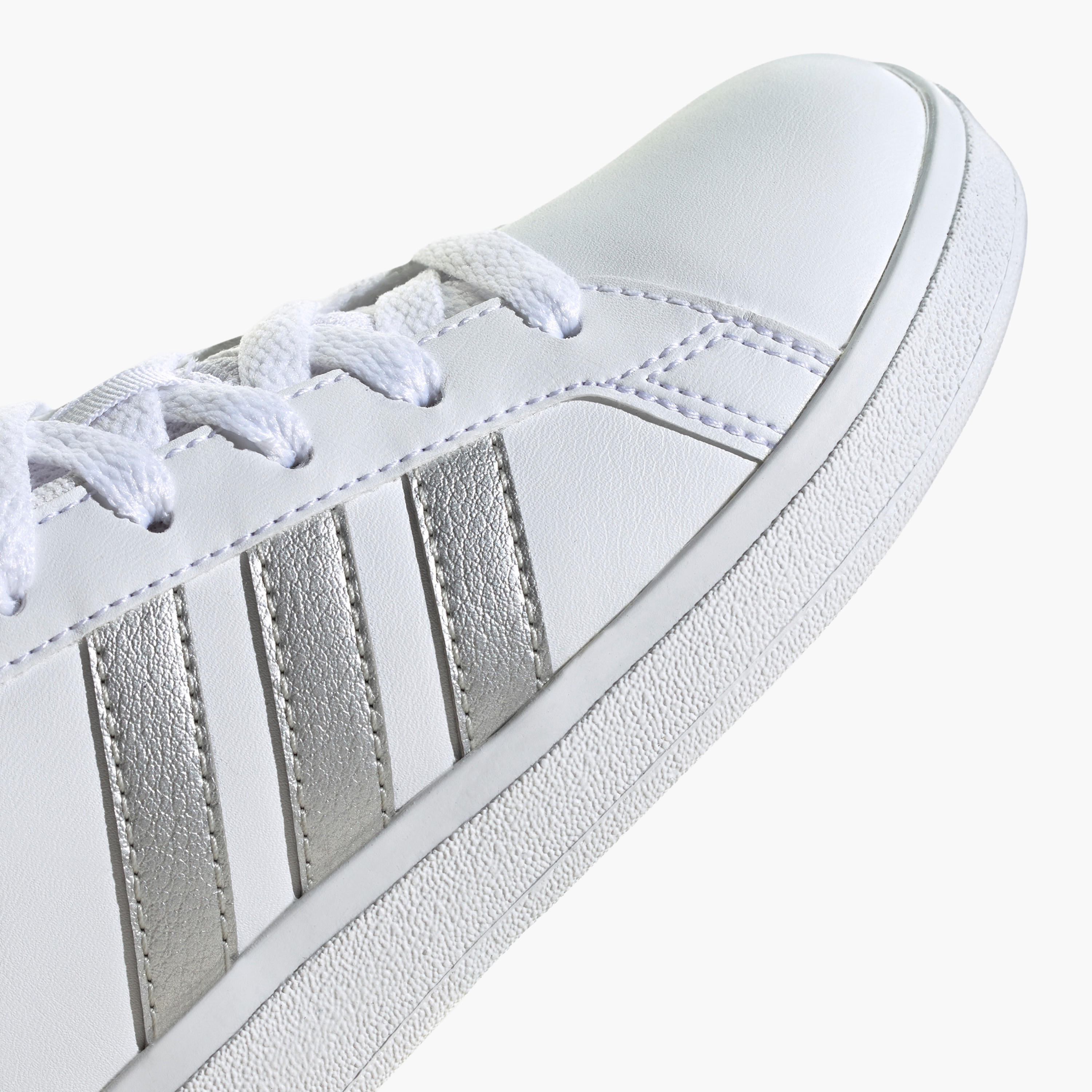 Adidas Girls GRAND COURT 2.0 K Lace-Up Sneakers-girls-shoes-sneakers-image-7