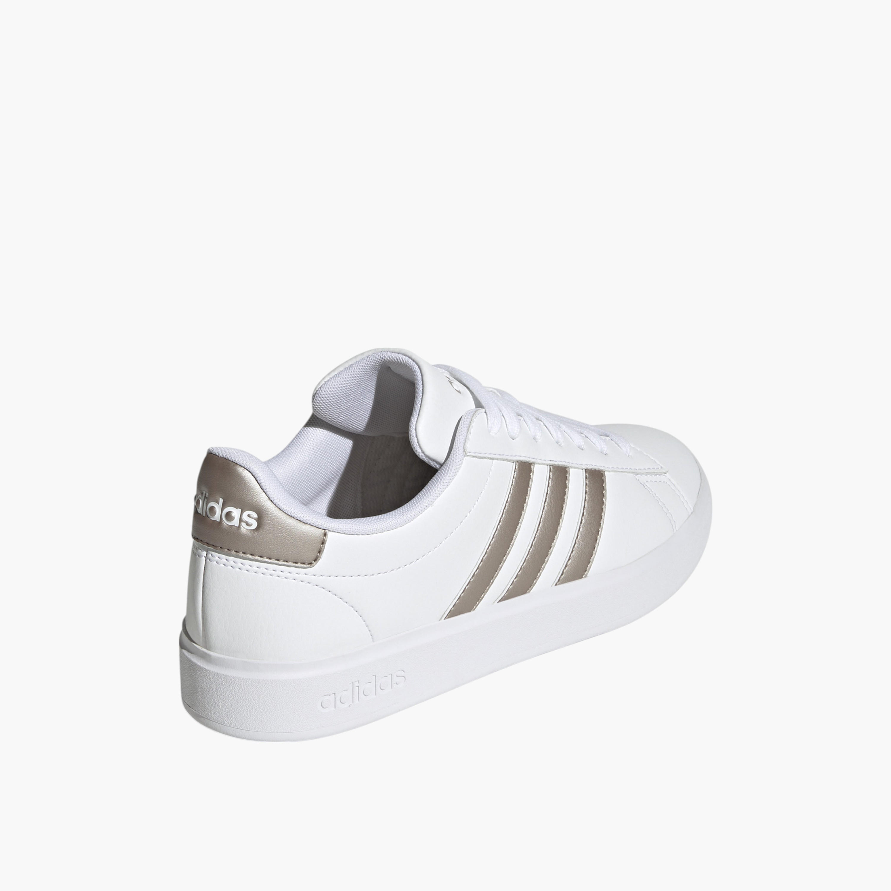 حذاء سنيكرز جراند كورت 2.0 برباط إغلاق للنساء من أديداس - GW9215-women-shoes-sneakers-image-4