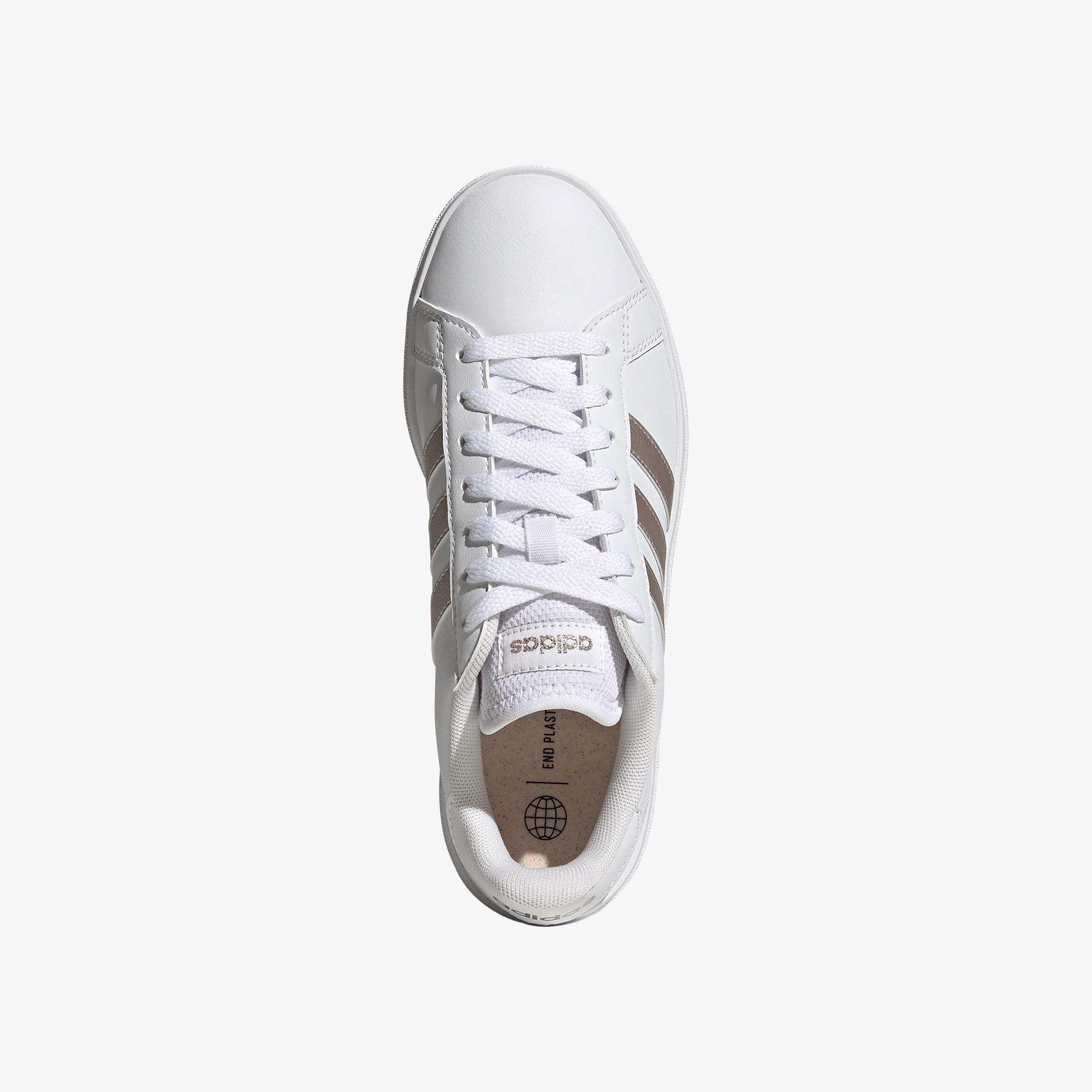 حذاء سنيكرز بكاحل منخفض ورباط إغلاق جراند كورت 2.0 للنساء من أديداس - GW9263-sports-women-shoes-image-3