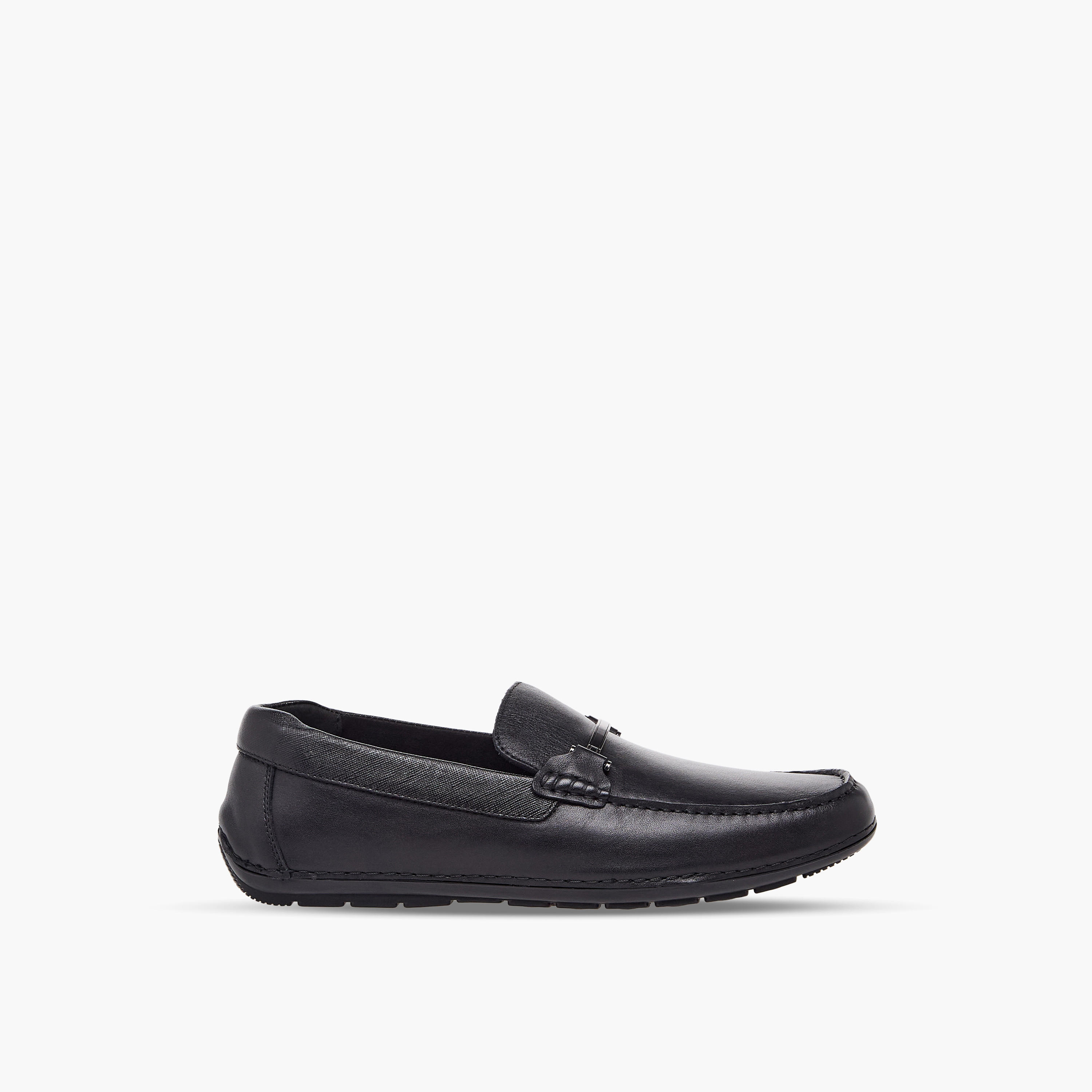 Duchini Men Horsebit Accent Leather Loafers-men-shoes-formalshoes-image-3
