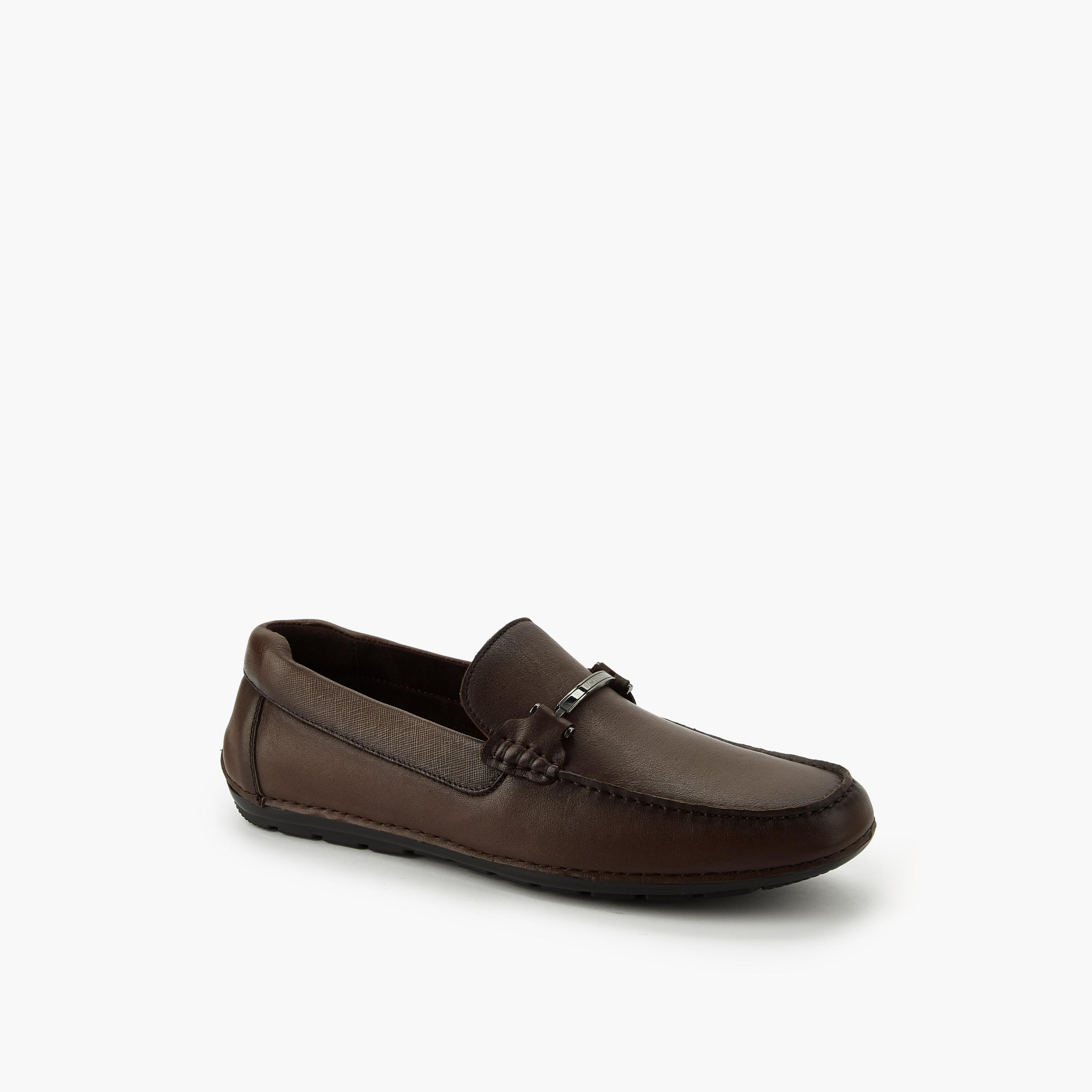 حذاء سهل الارتداء جلد مزين للرجال من دوتشيني-men-shoes-formalshoes-image-2