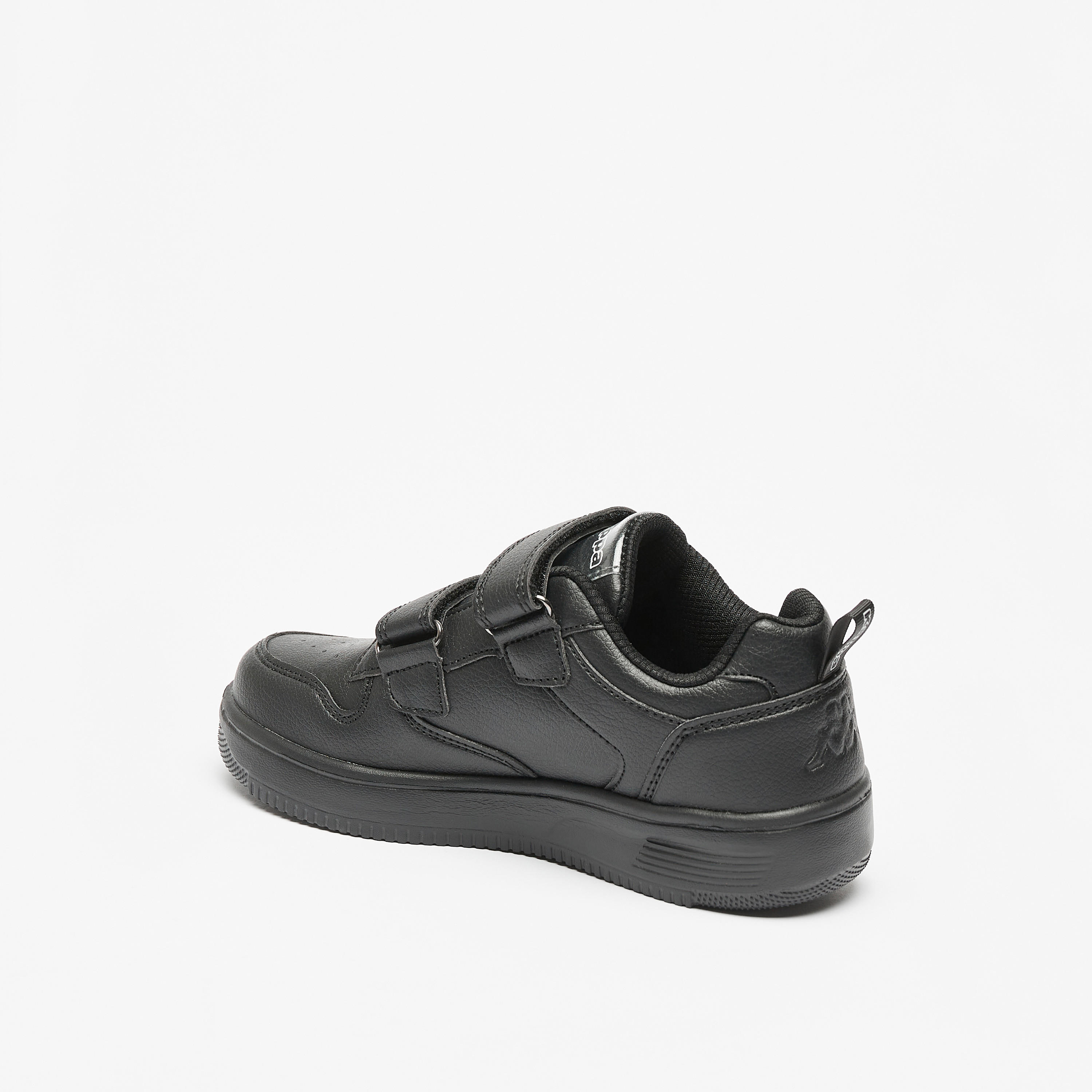 Kappa Kids Hook & Loop Ankle Sneakers Grippy Sole Shoes-boys-shoes-schoolshoes-image-2